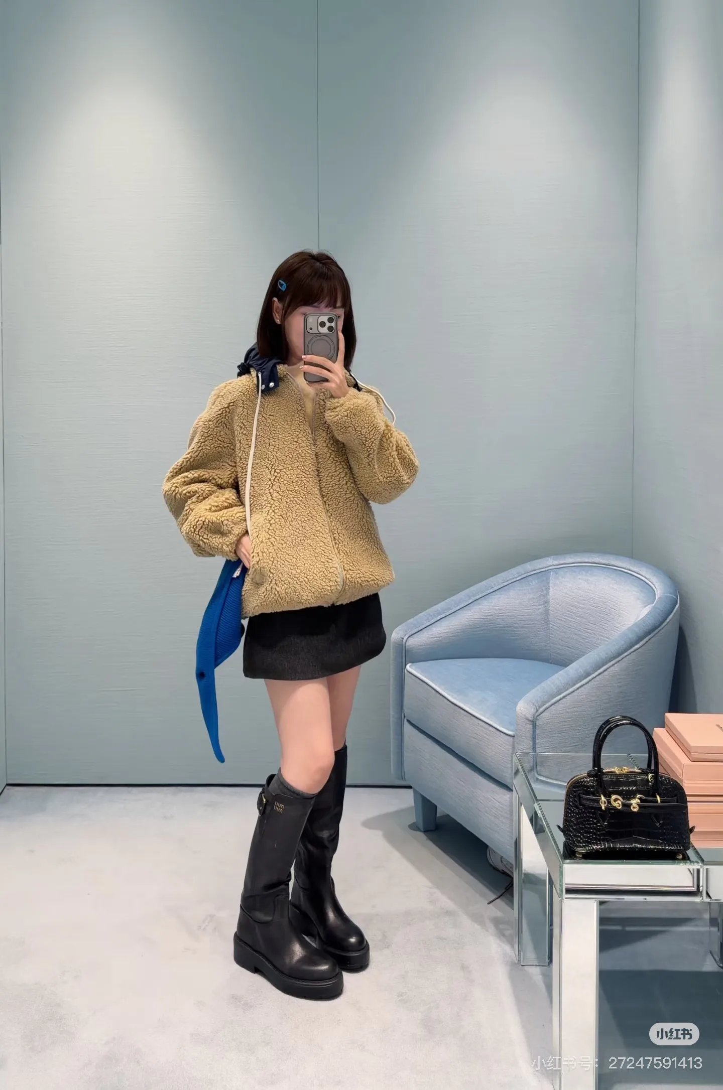Куртки И Пуховики Женские Miu Miu 18846597