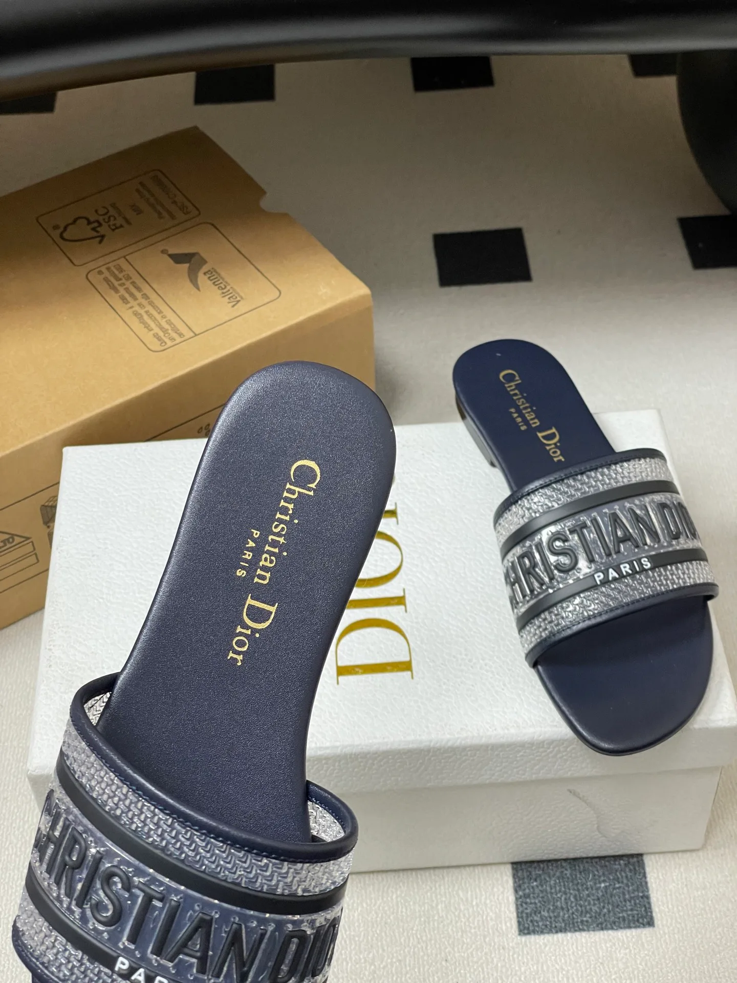 Шлепанцы Женские Christian Dior 1159731