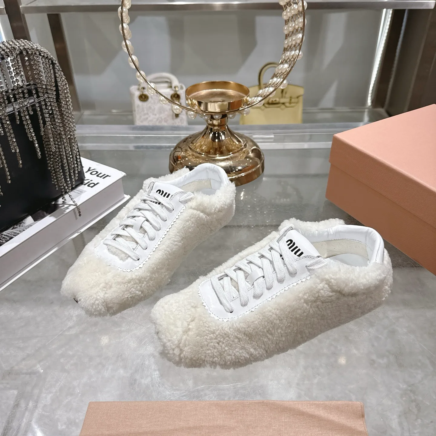 Кроссовки Женские Miu Miu 397943