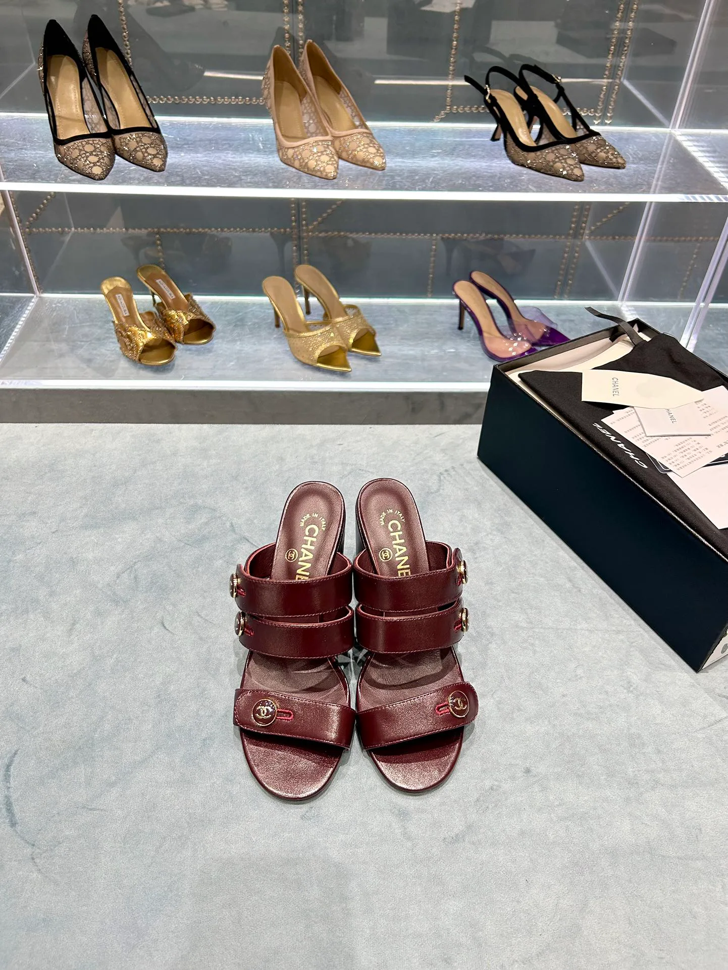 Босоножки Женские Chanel 10245363