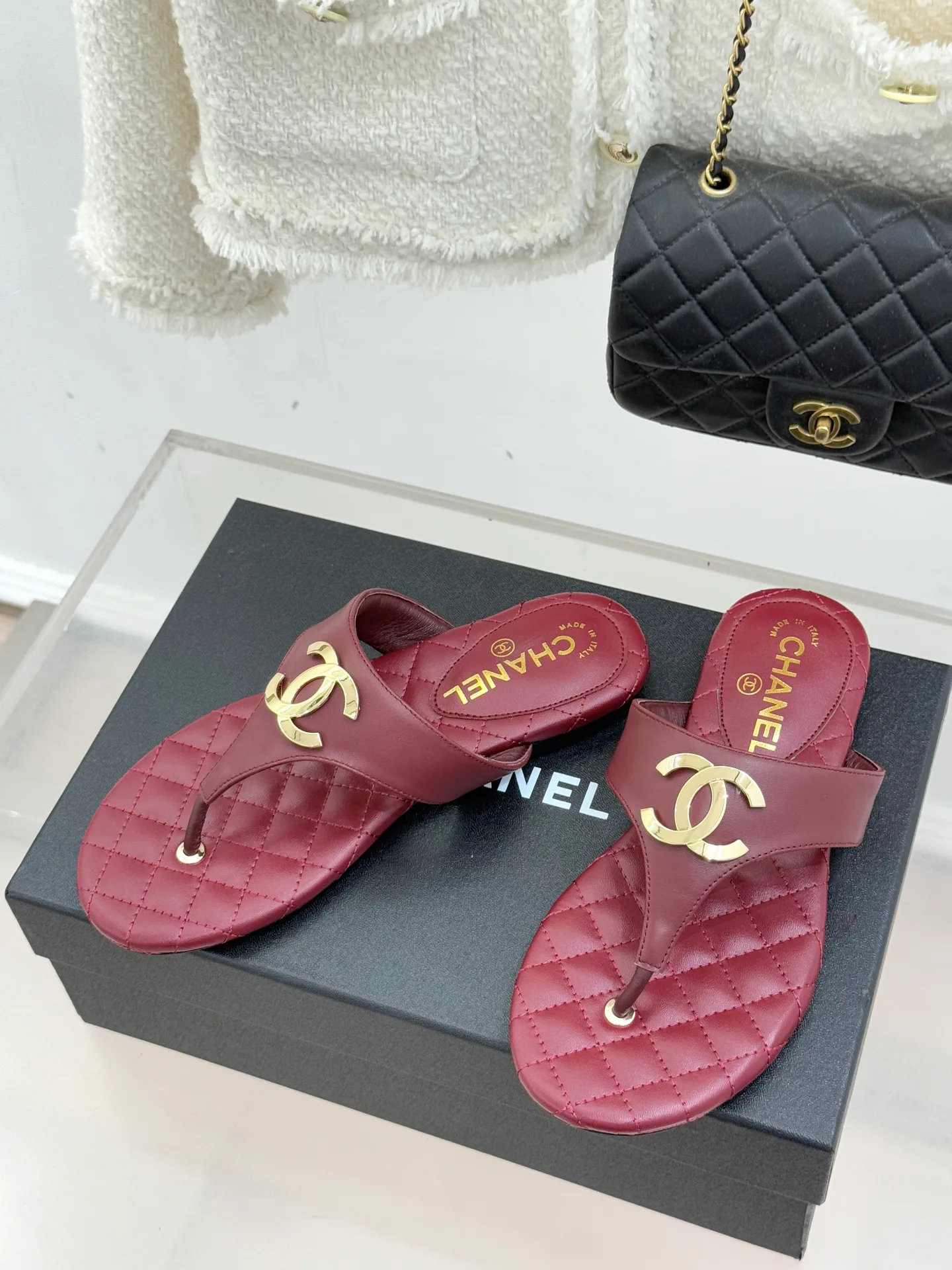 Шлепанцы Женские Chanel 4599575