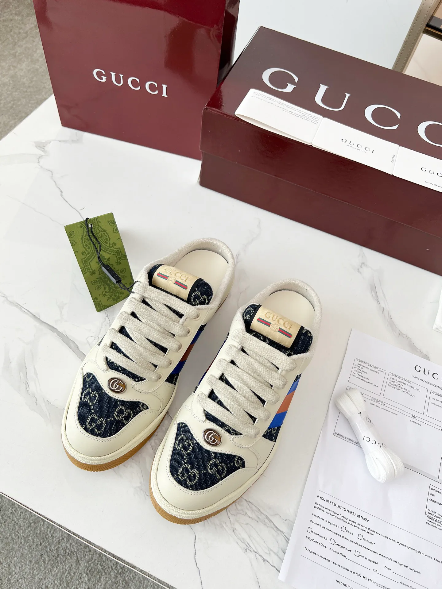 Кроссовки Женские Gucci 46014