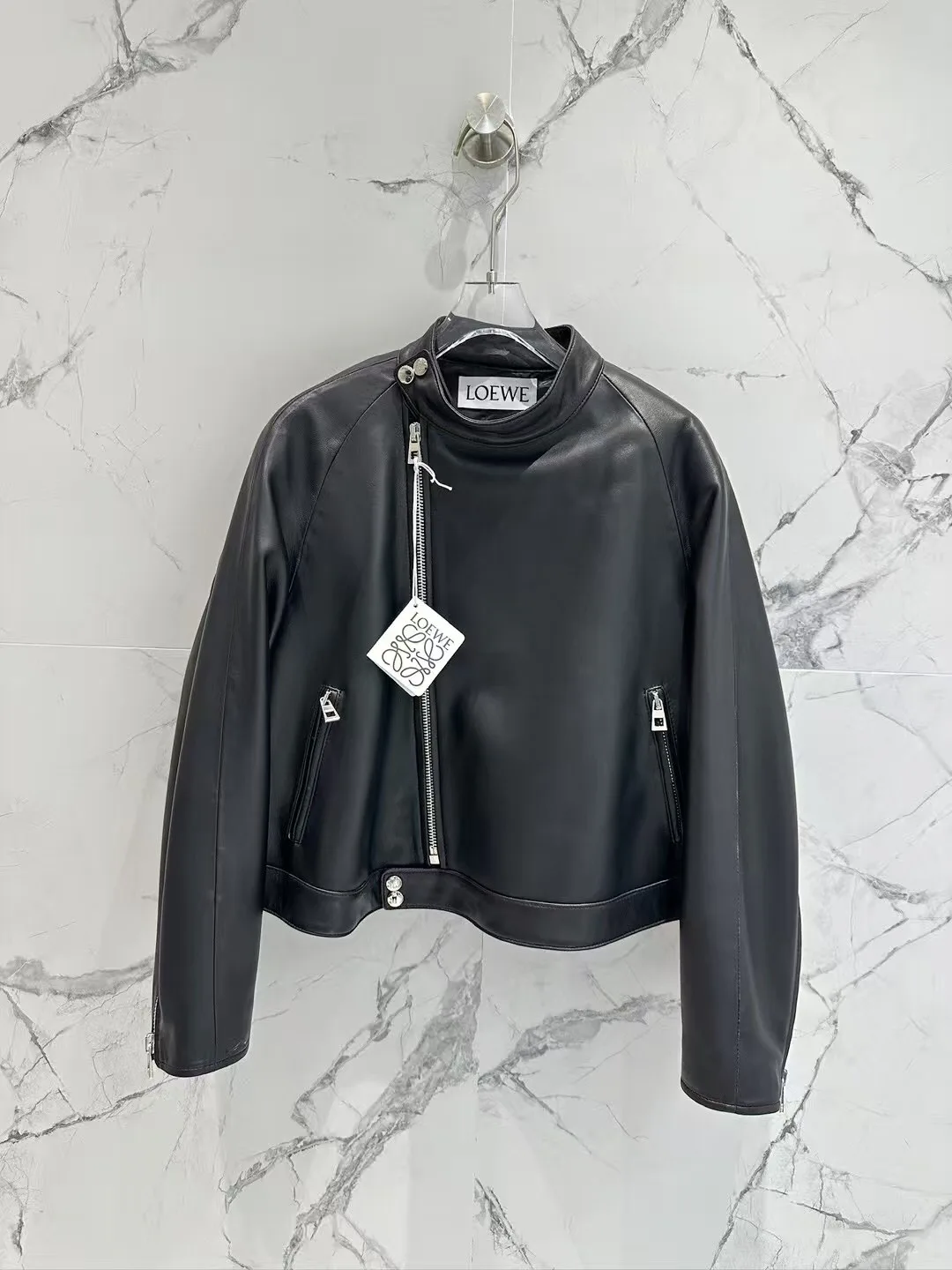 Кожаные Куртки И Дублёнки Женские Loewe 12717837