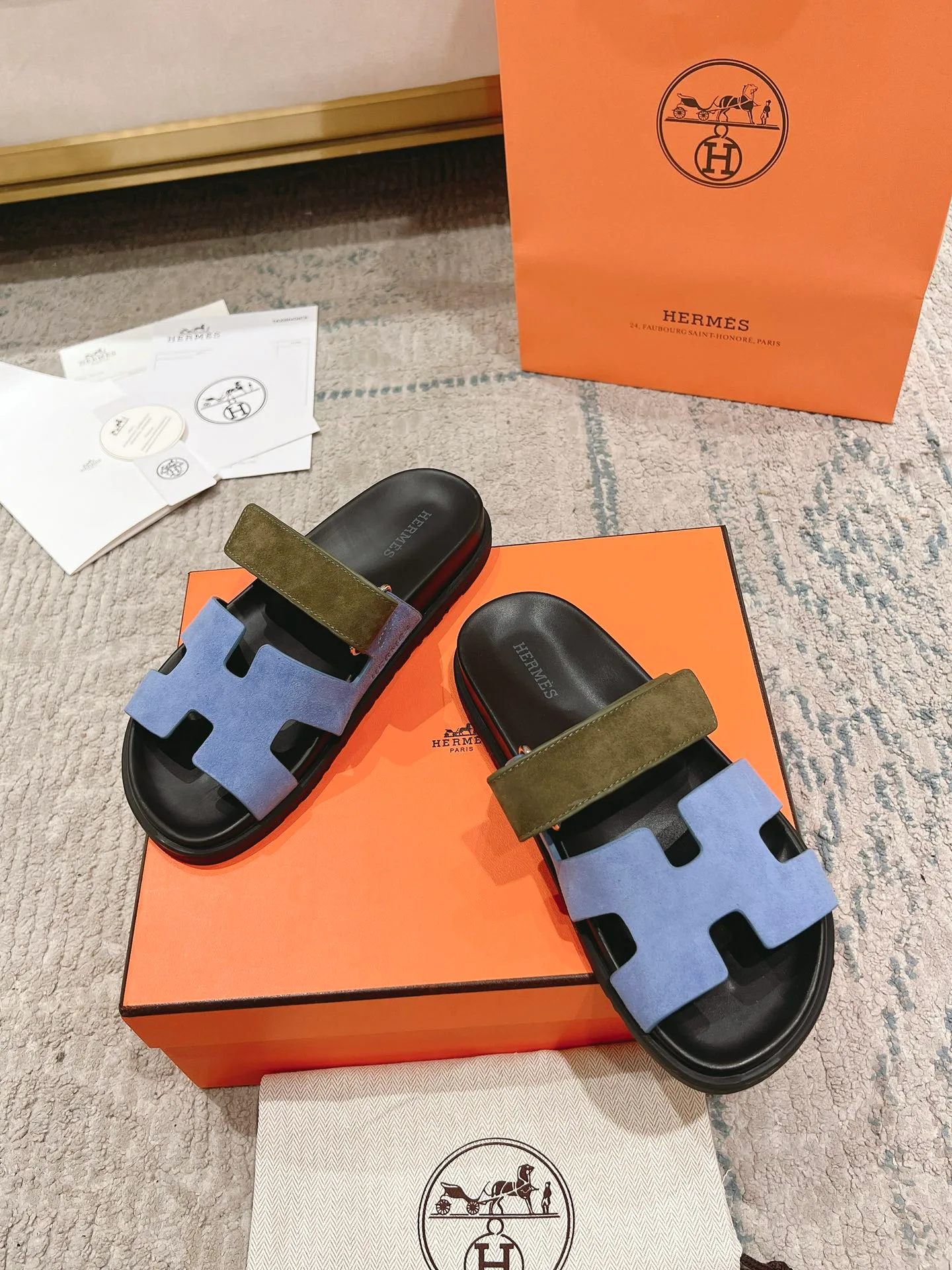 Шлепанцы Женские Hermes 12874754