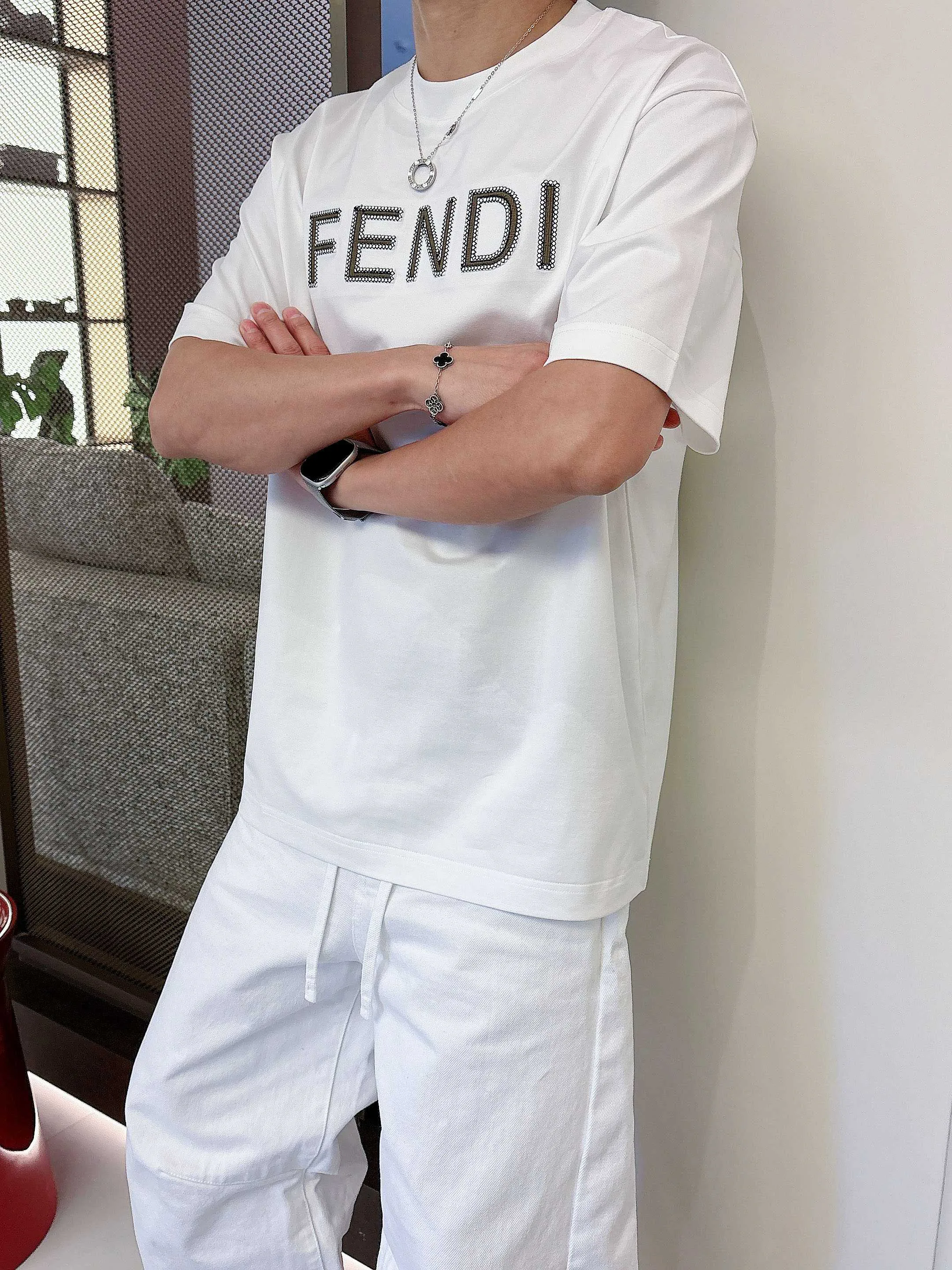 Футболки Мужские Fendi 9526534