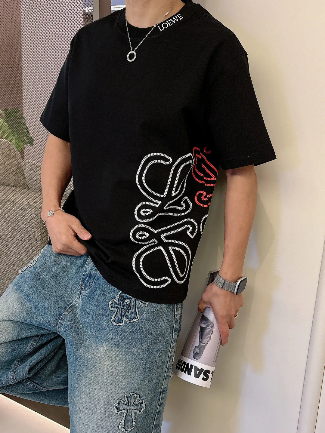 Футболки Мужские Loewe 9526493