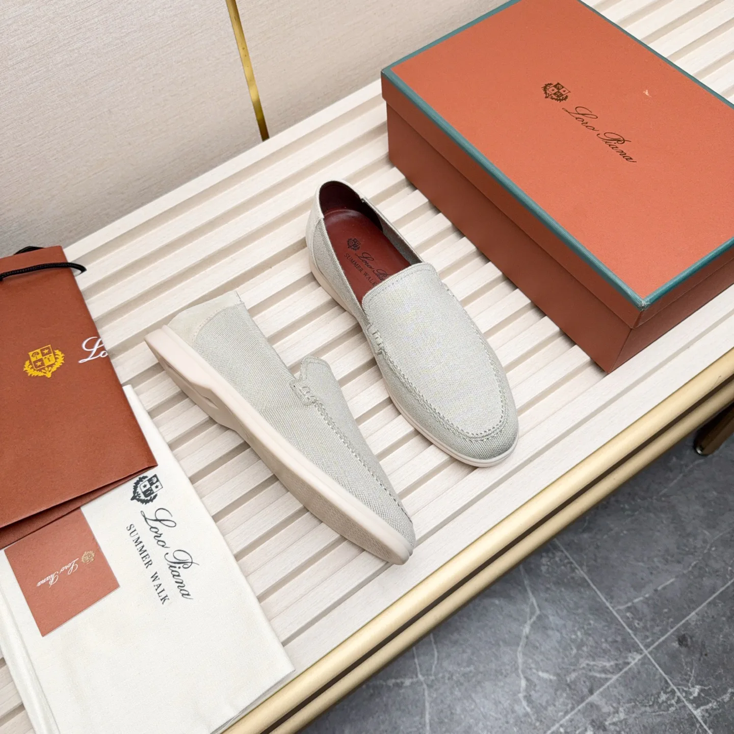 Лоферы Мужские Loro Piana 160471