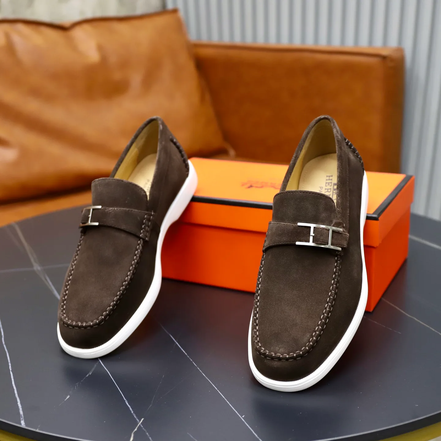 Лоферы И Туфли Мужские Hermes 18103105