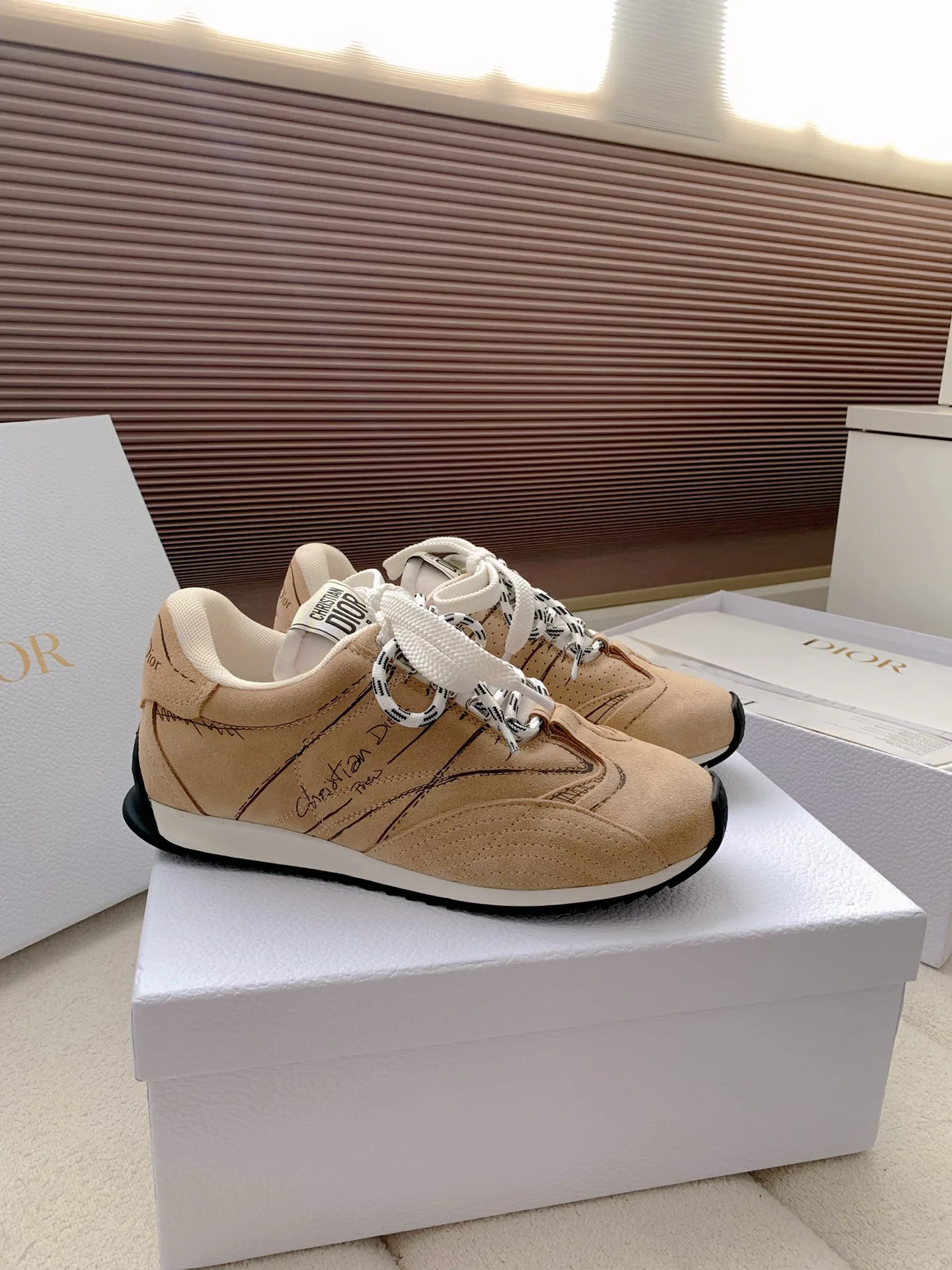 Кроссовки Женские Christian Dior 1284663