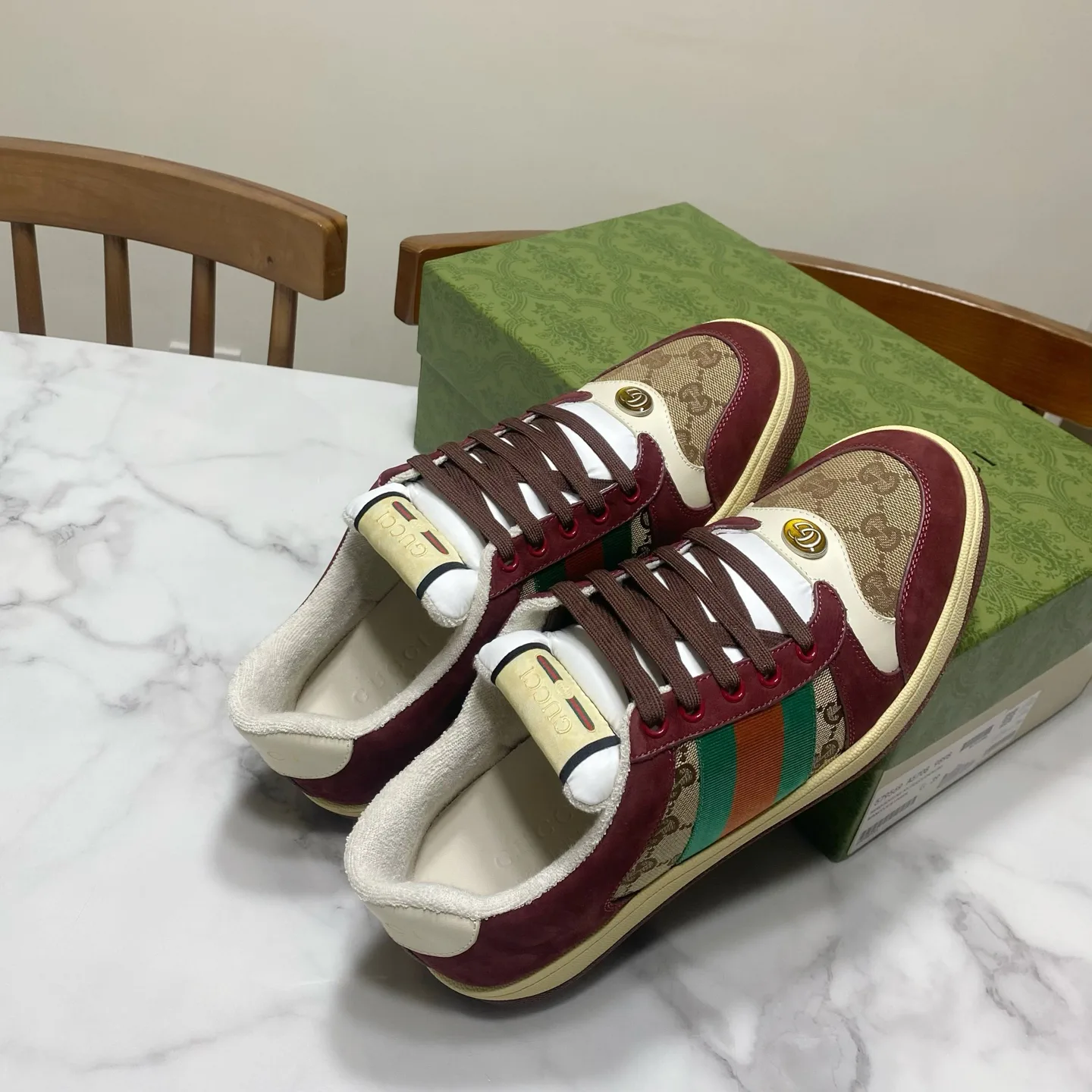 Кеды Женские Gucci 1458180