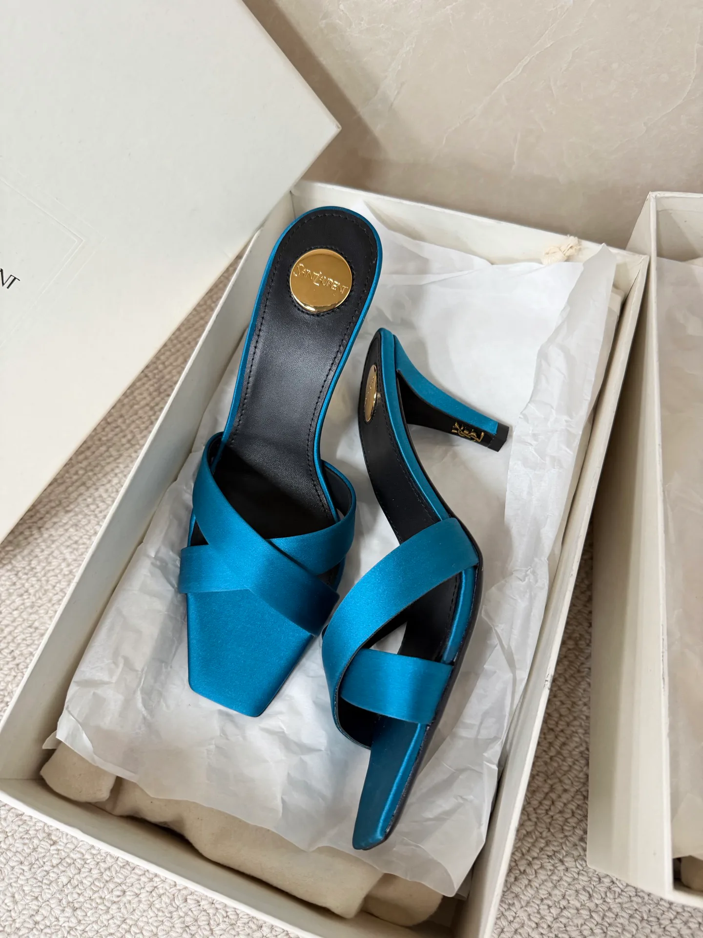 Босоножки Женские Saint Laurent 1703802