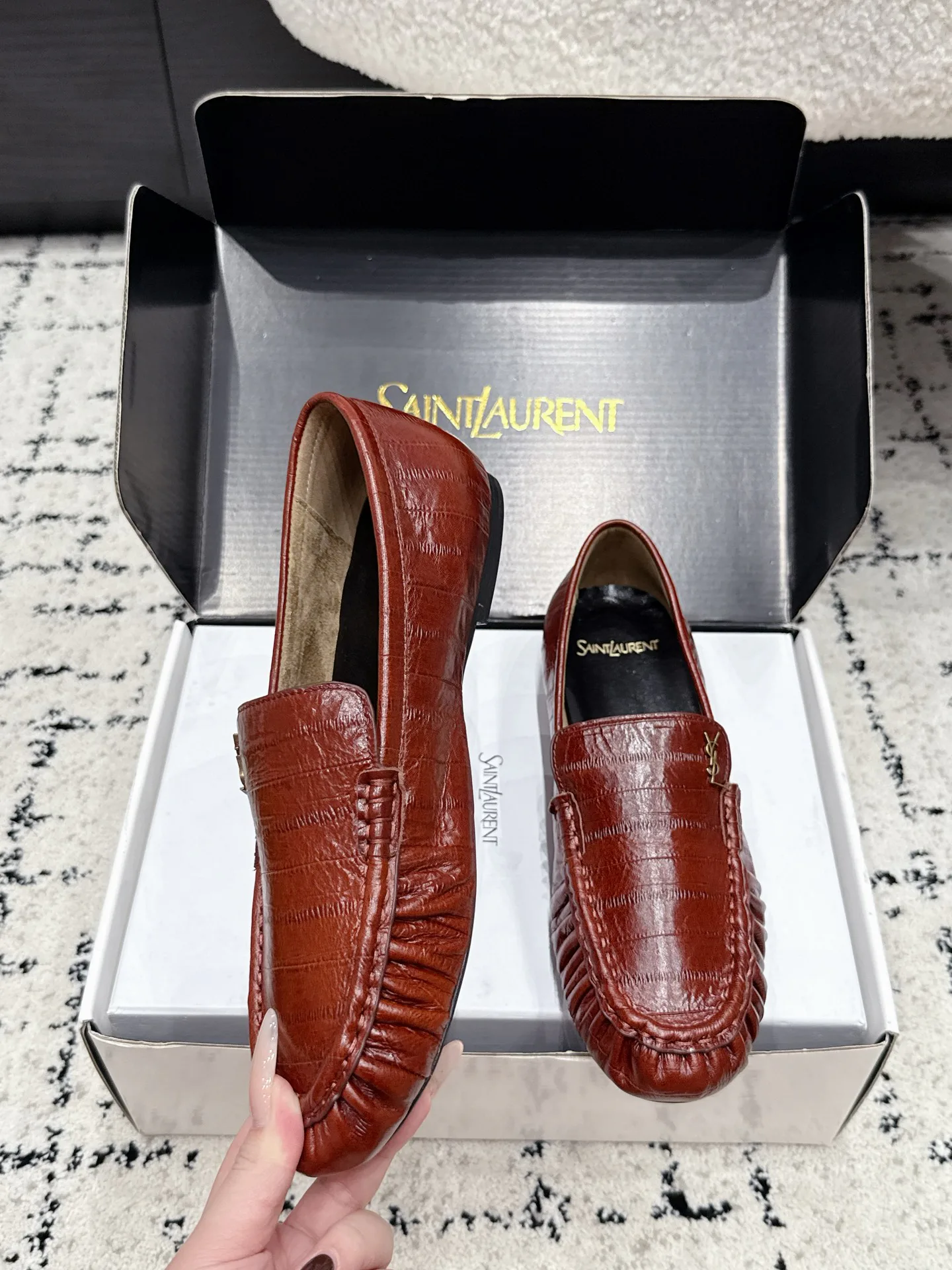 Лоферы И Мокасины Женские Saint Laurent 17355734