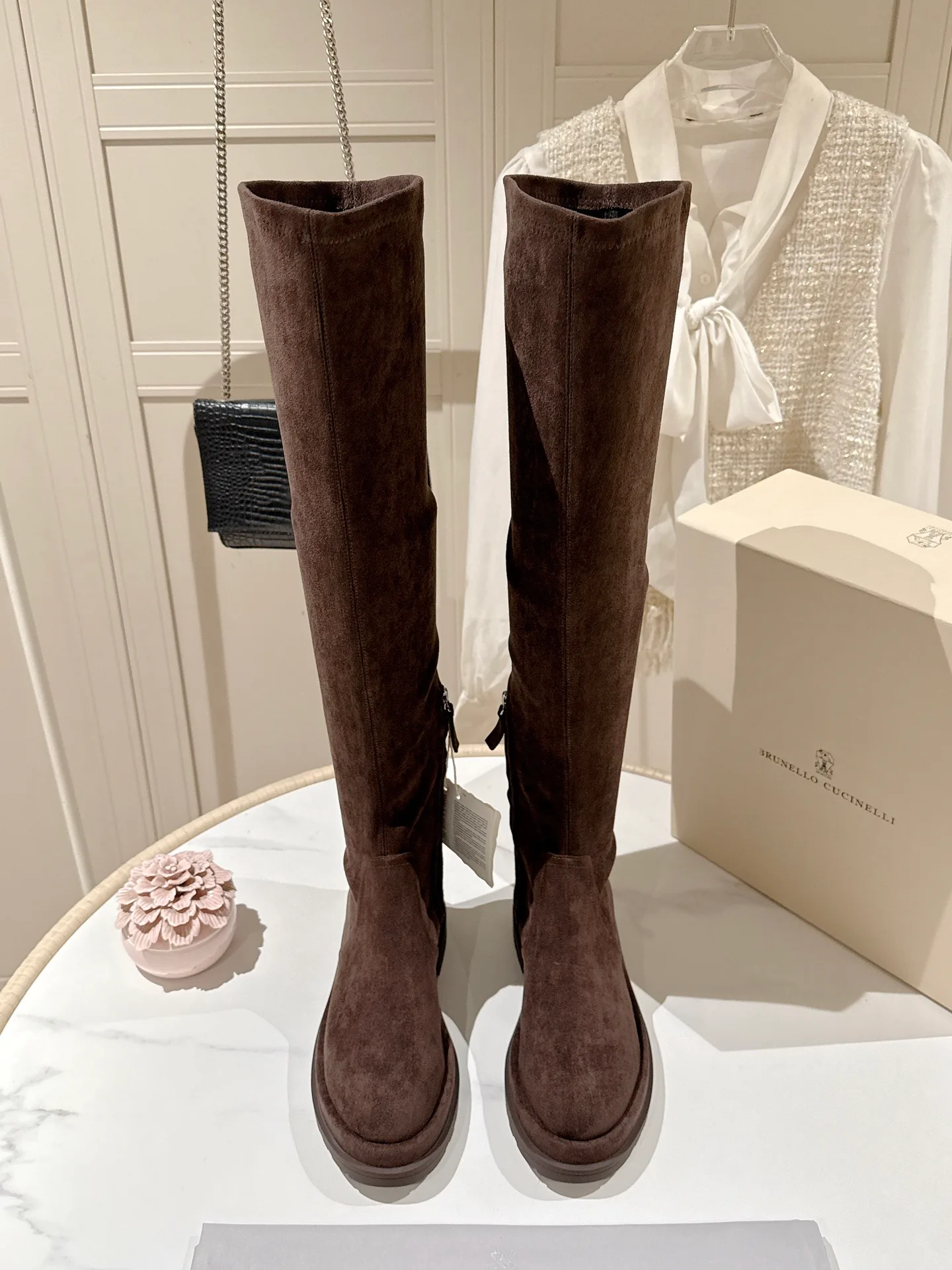 Сапоги Женские Brunello Cucinelli 18217313