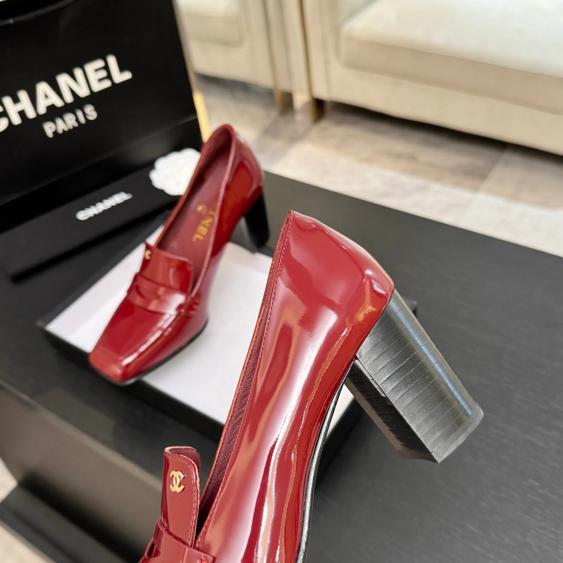 Лоферы И Мокасины Женские Chanel 18063085