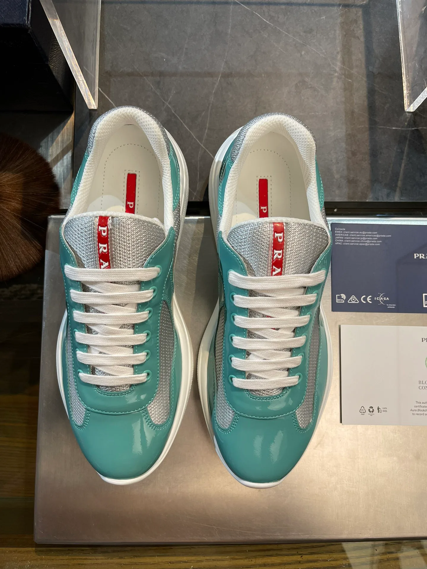 Кроссовки Женские Prada 1845394