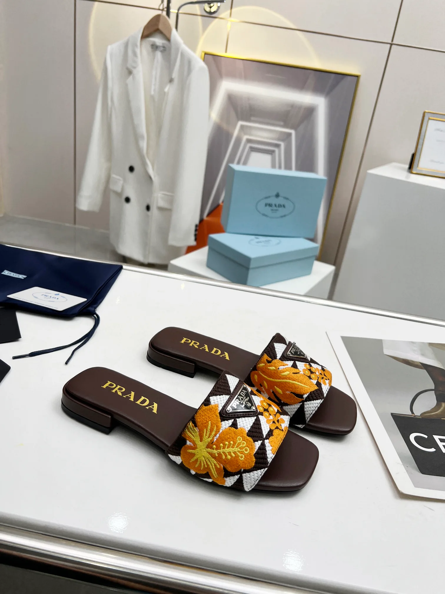 Босоножки Женские Prada 11386404