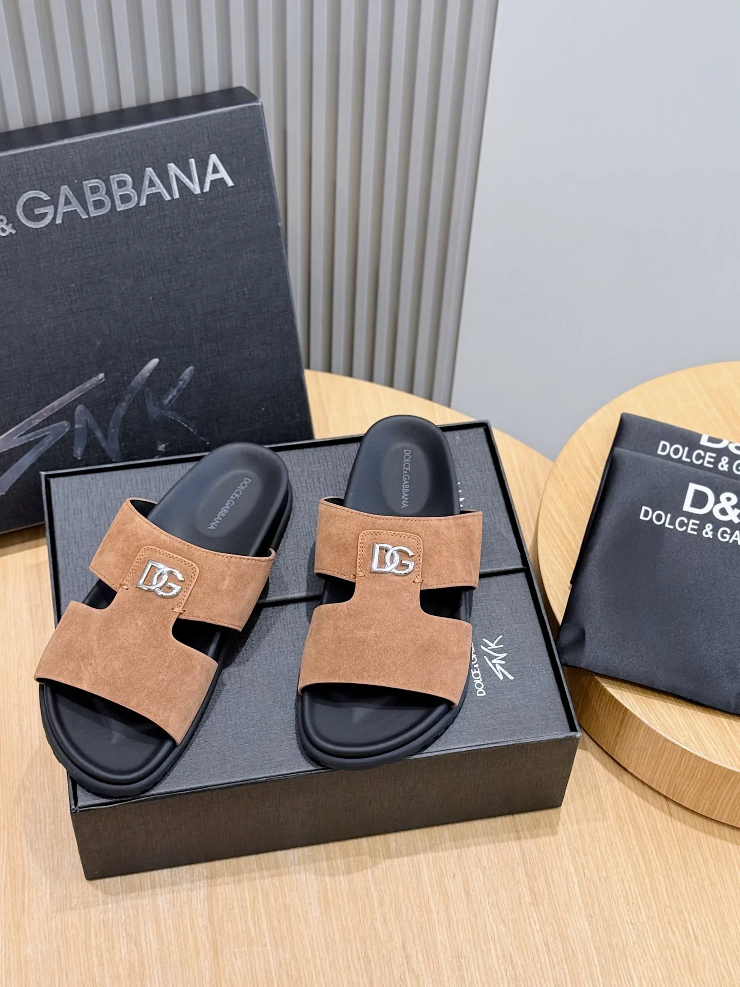 Тапочки Мужские Dolce & Gabbana 11683104