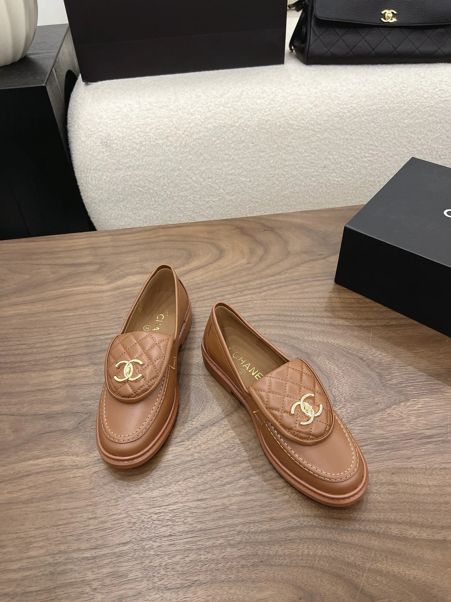 Лоферы И Мокасины Женские Chanel 17303664