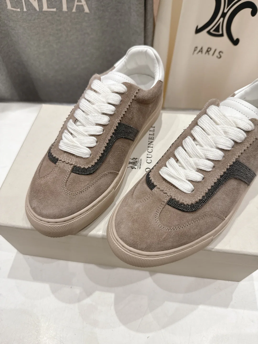 Кеды Женские Brunello Cucinelli 10845788