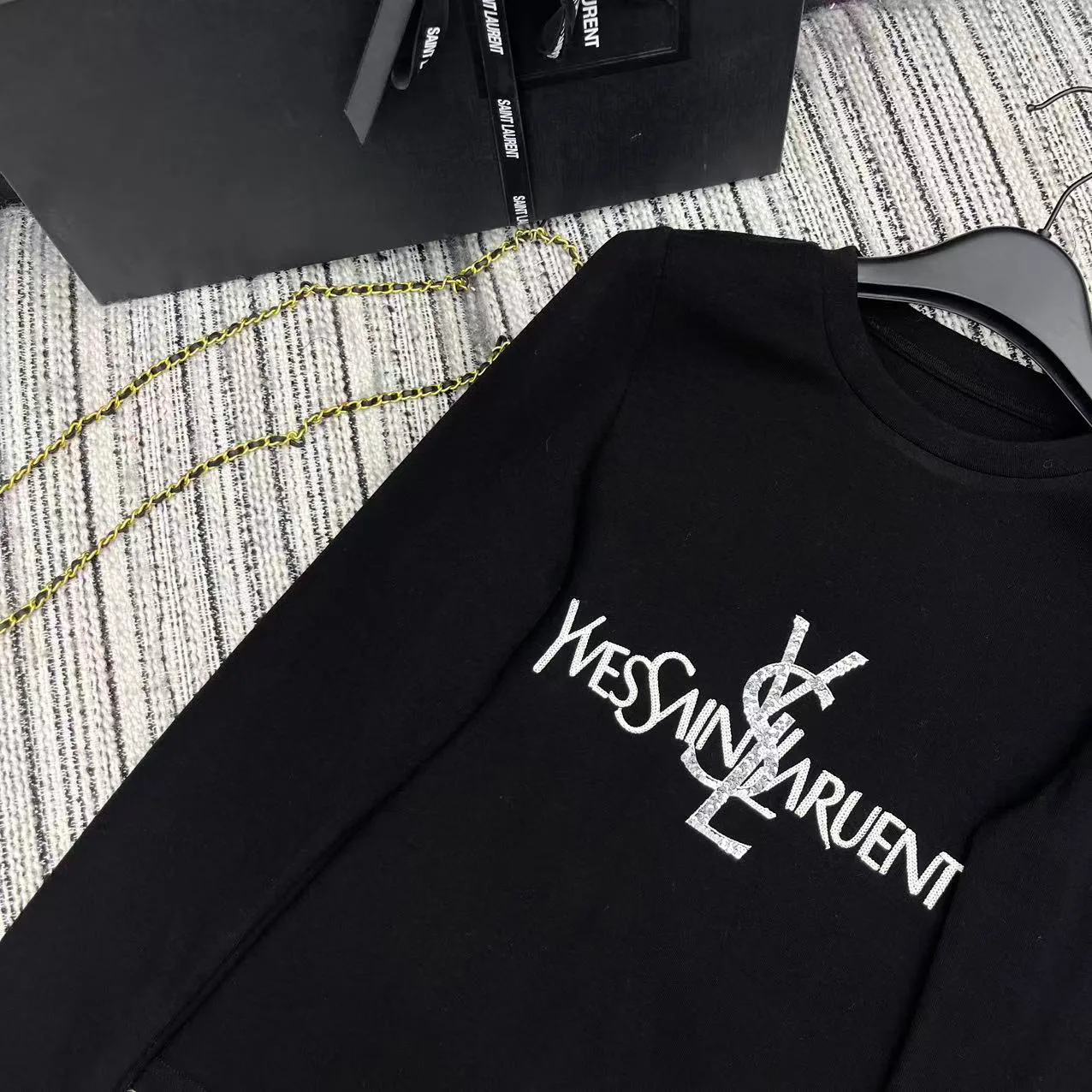 Лонгсливы Женские Saint Laurent 847359