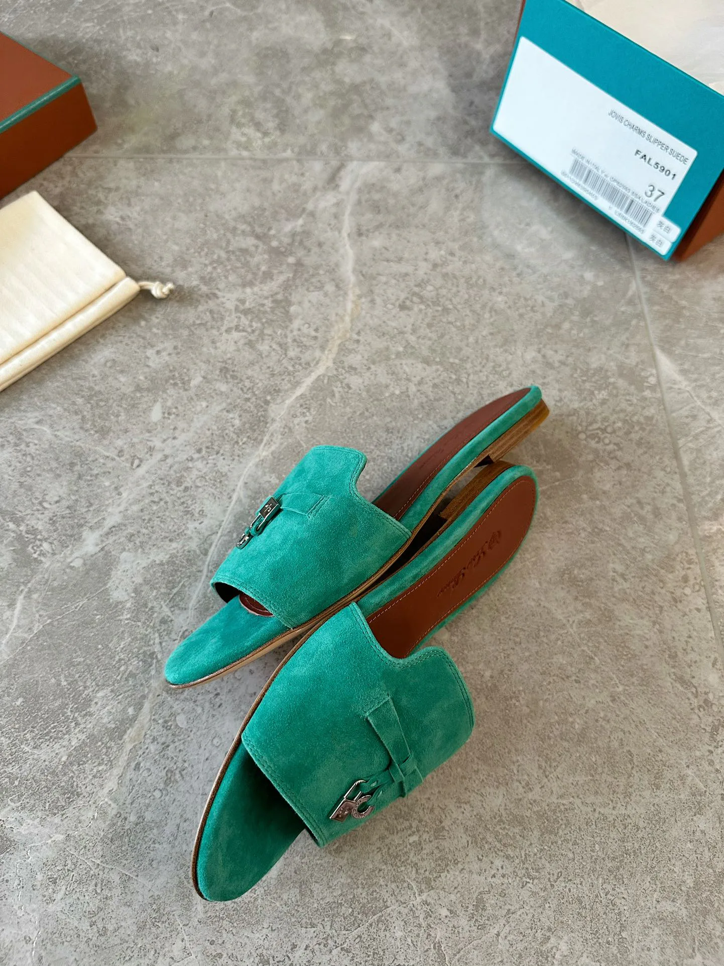 Шлепанцы Женские Loro Piana 32612