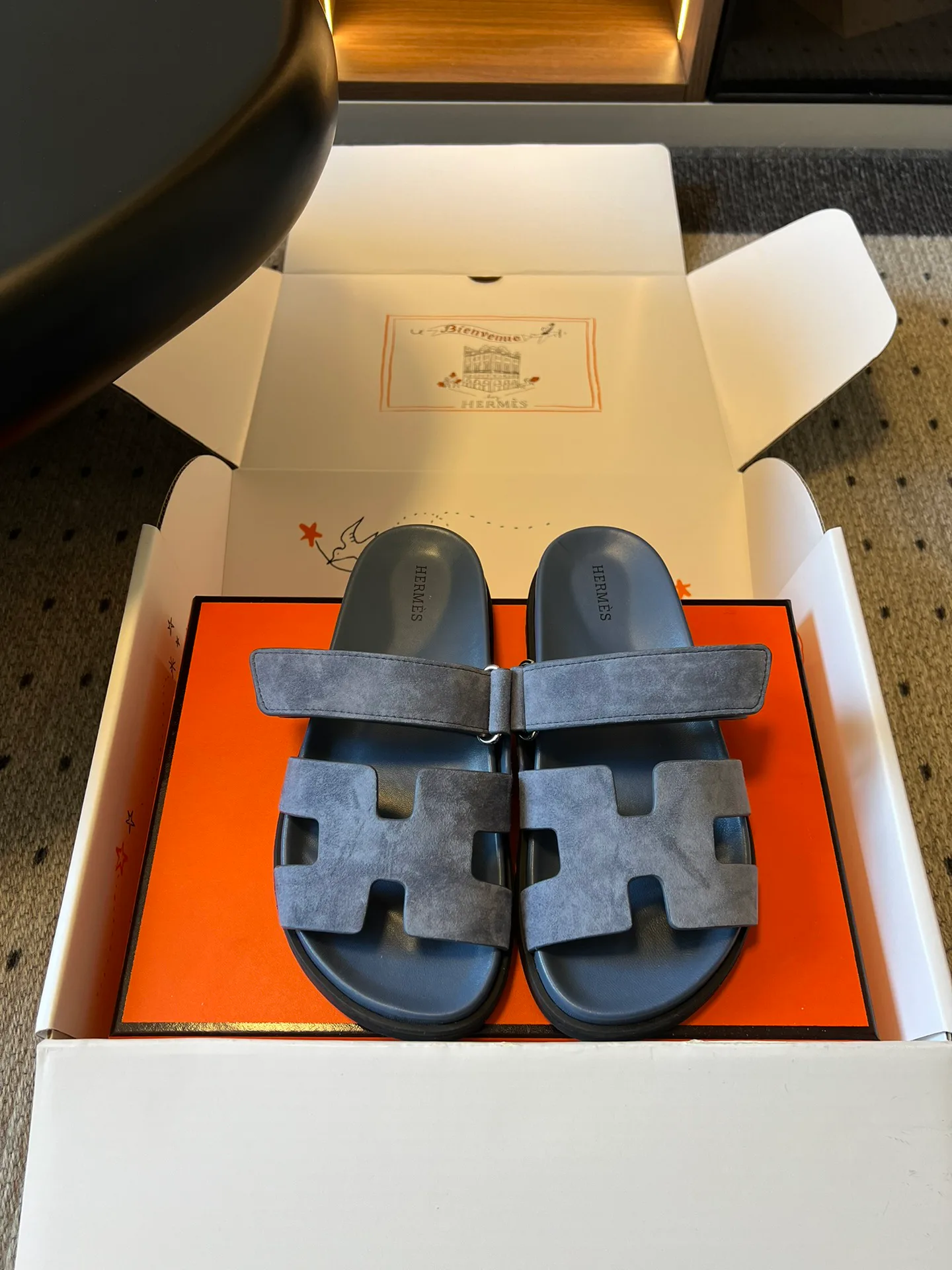 Шлепанцы Женские Hermes 12777615