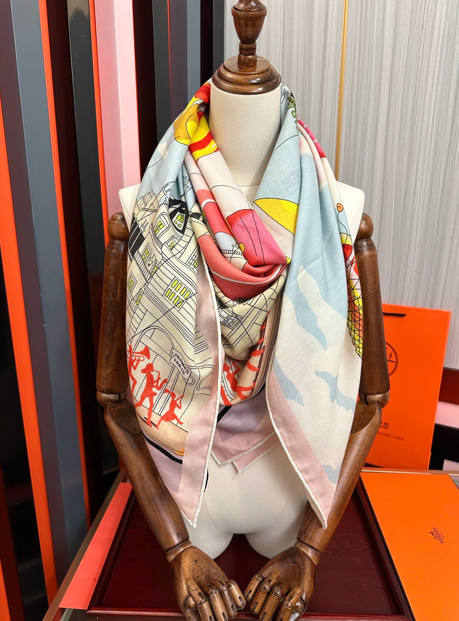 Платки Hermes 1490190