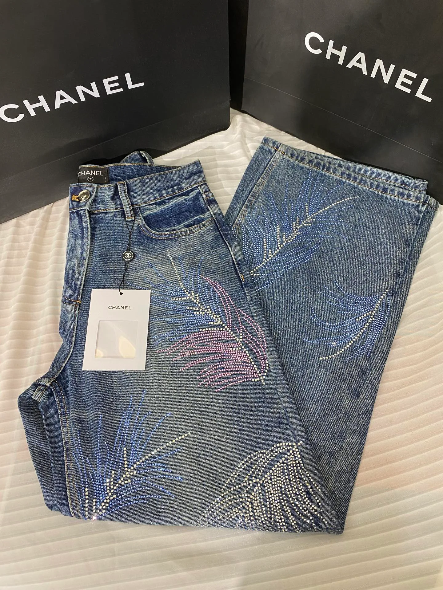 Джинсы Женские Chanel 1849761