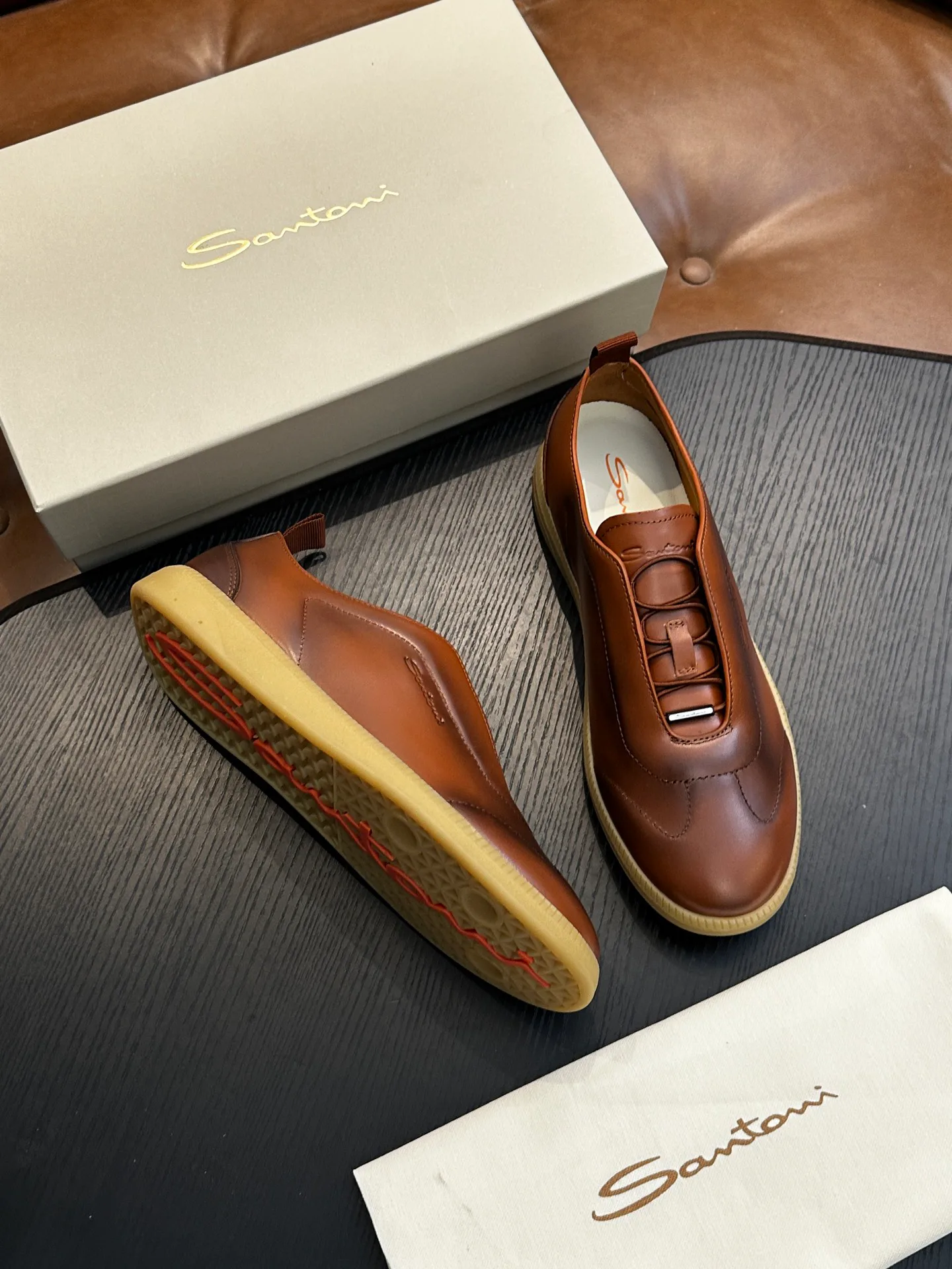 Кеды Мужские Santoni 1887236