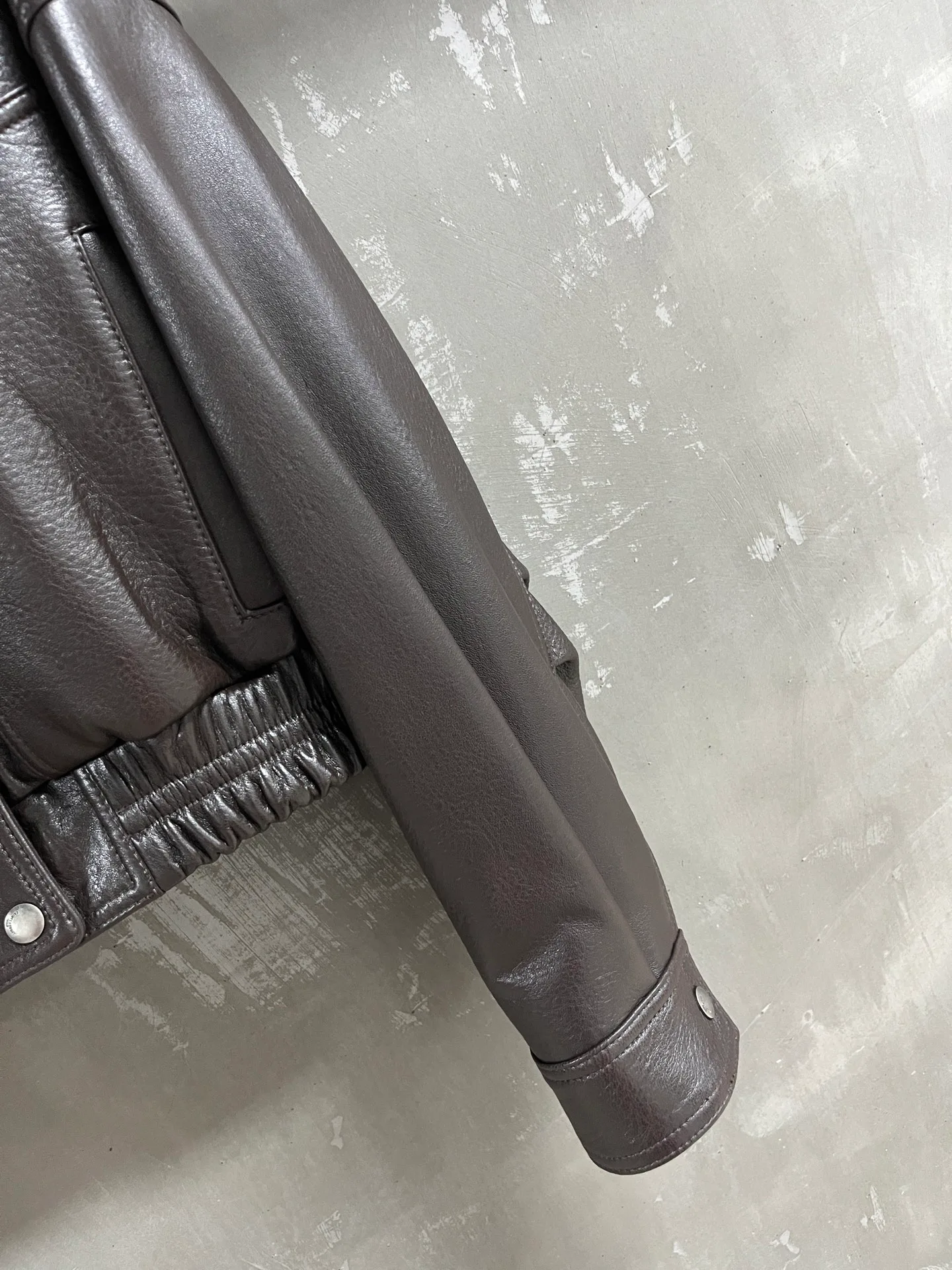 Кожаные Куртки И Дублёнки Женские Saint Laurent 18172832