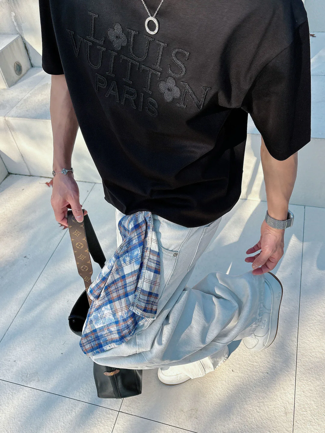 Футболки Мужские Louis Vuitton 9526545