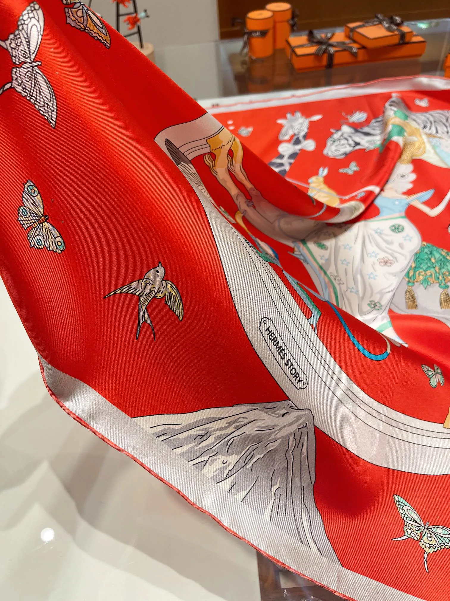 Платки Hermes 401802