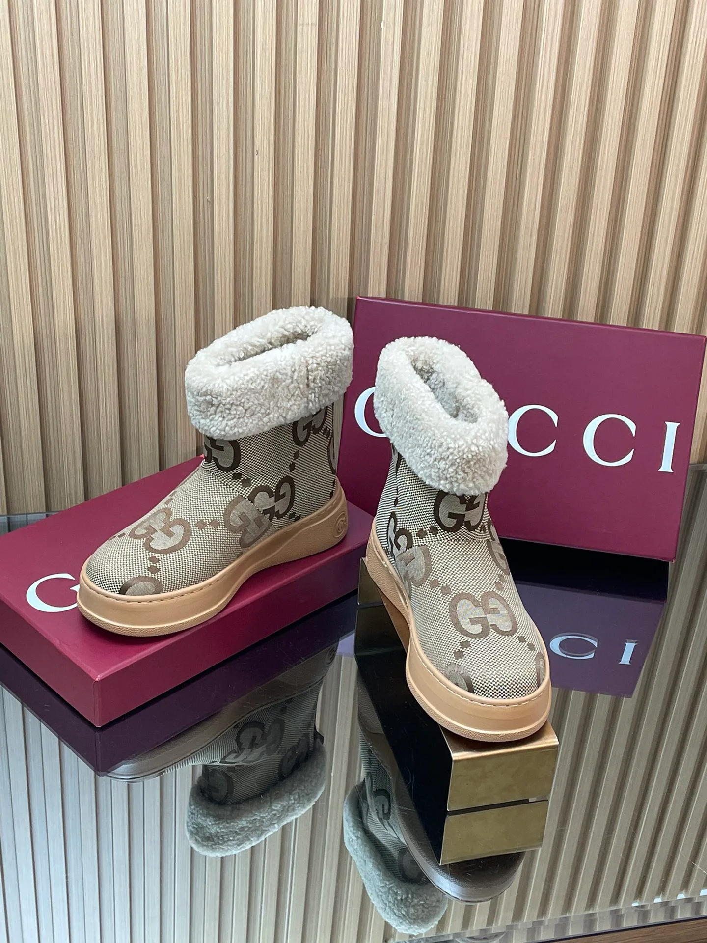 Угги Женские Gucci 575211