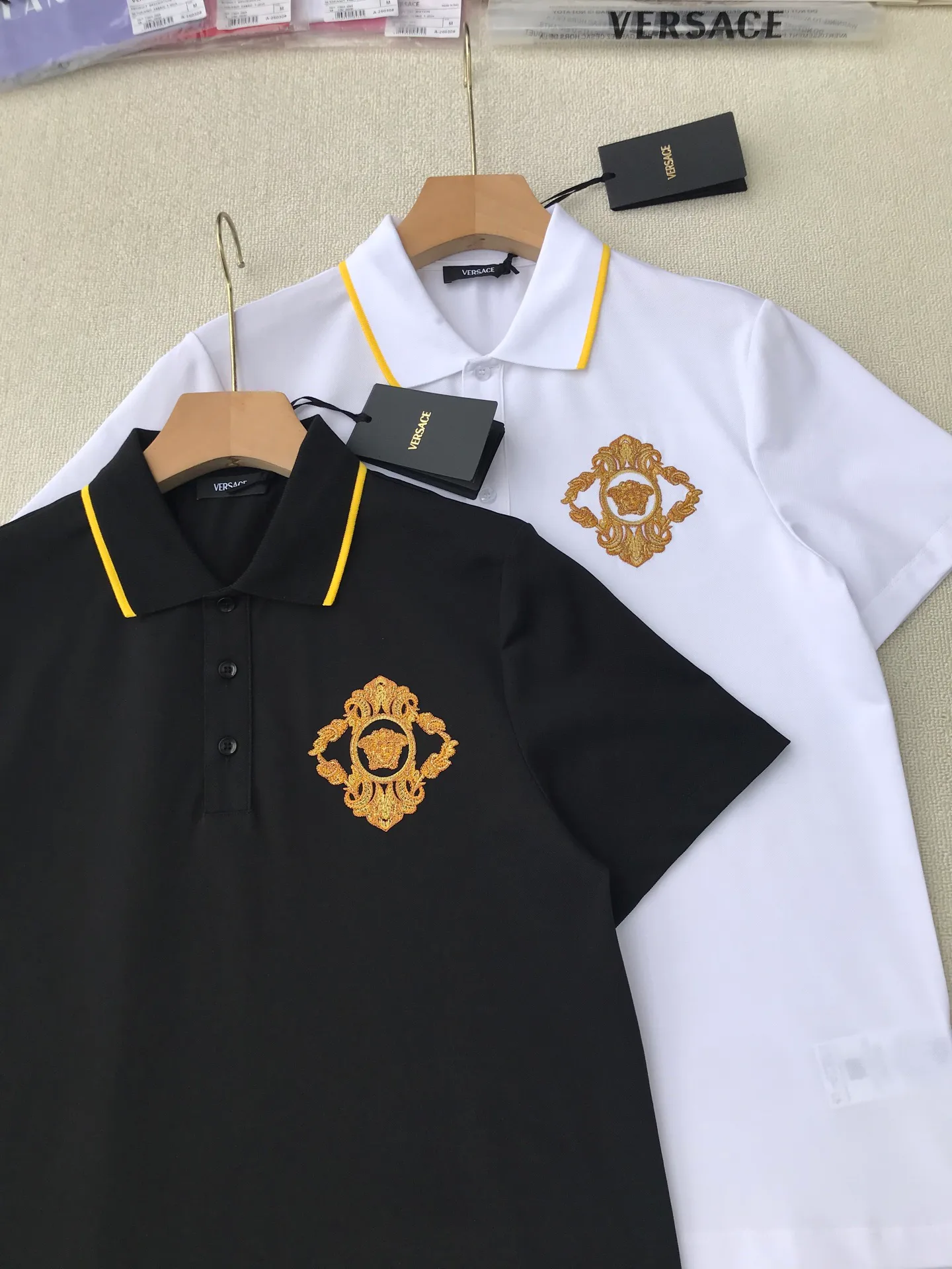 Рубашки Мужские Versace 12635208