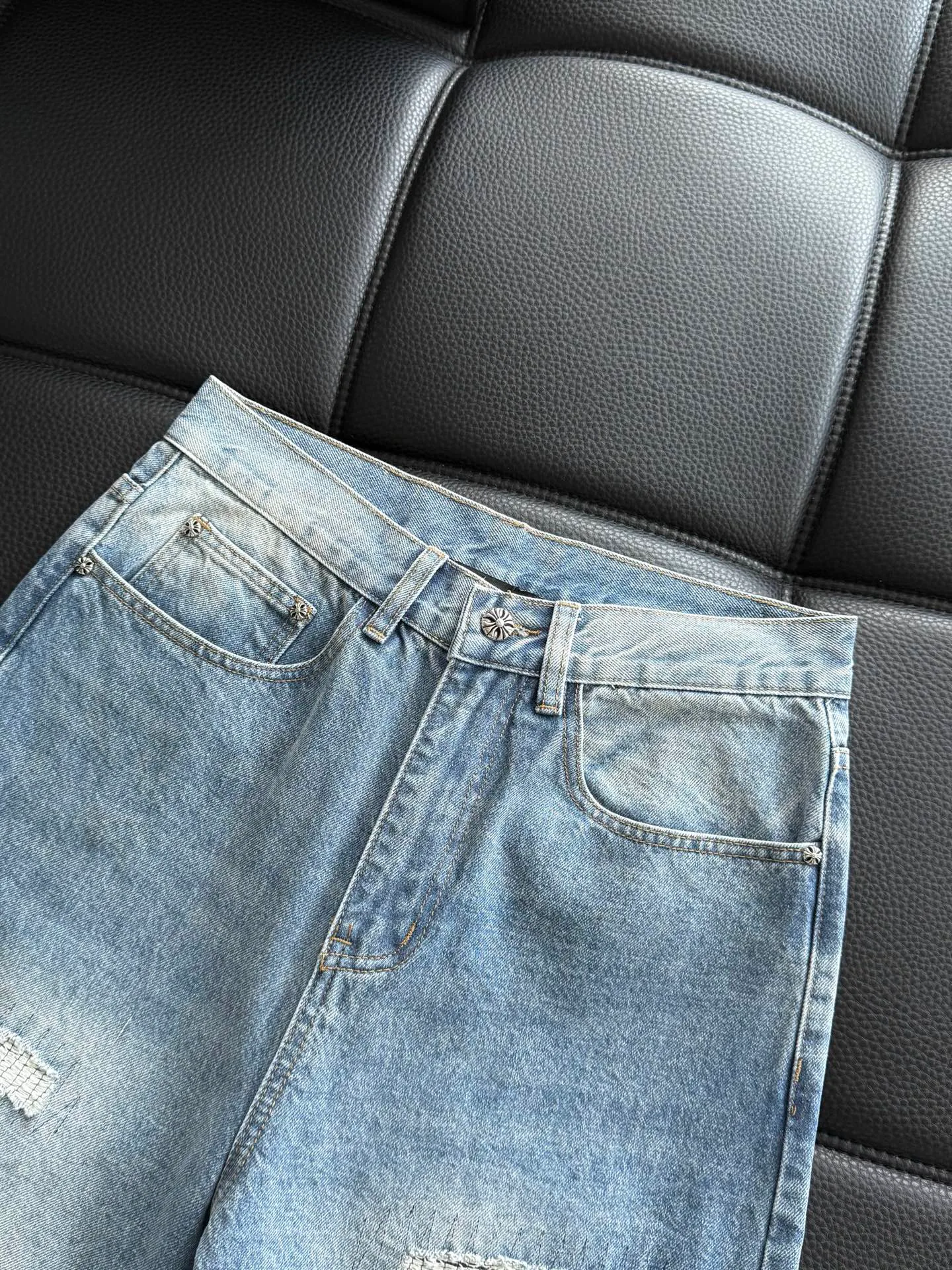 Джинсы Женские Chrome Hearts 2237978