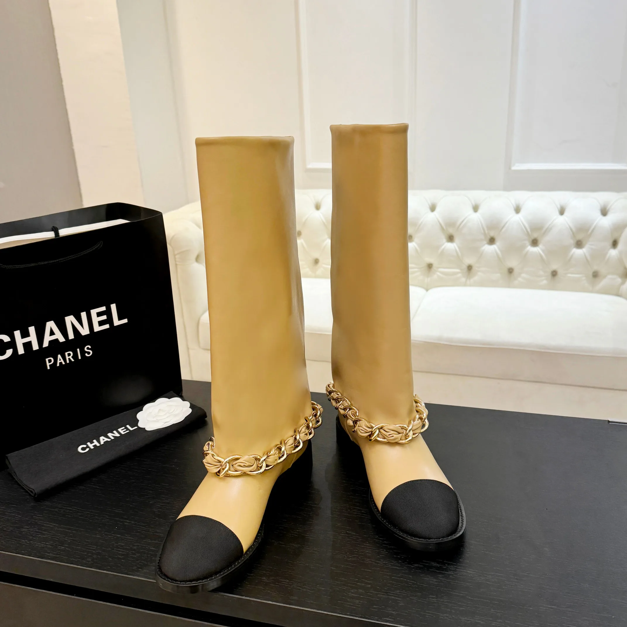 Сапоги Женские Chanel 490772