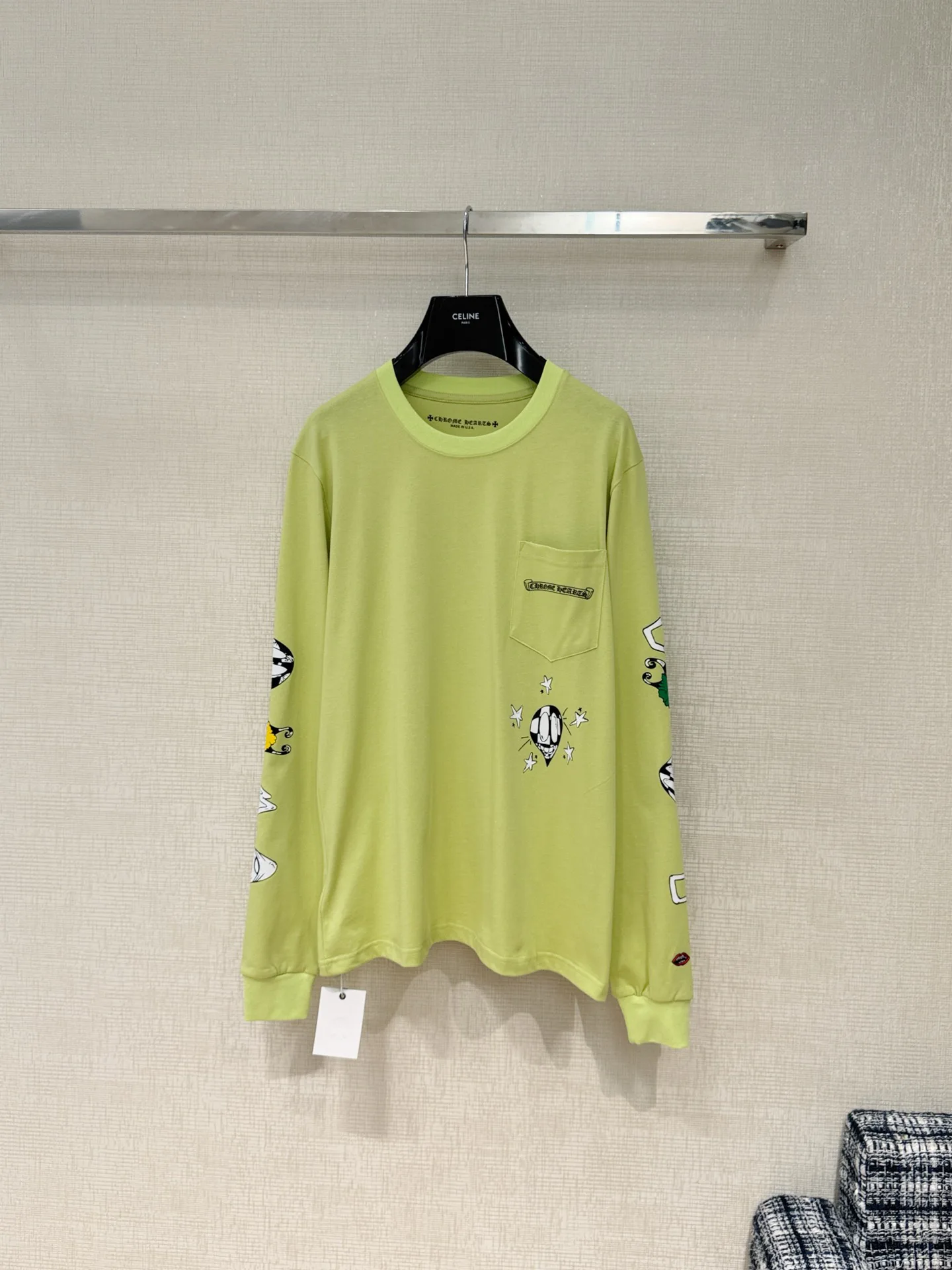 Лонгсливы Женские Chrome Hearts 5969716