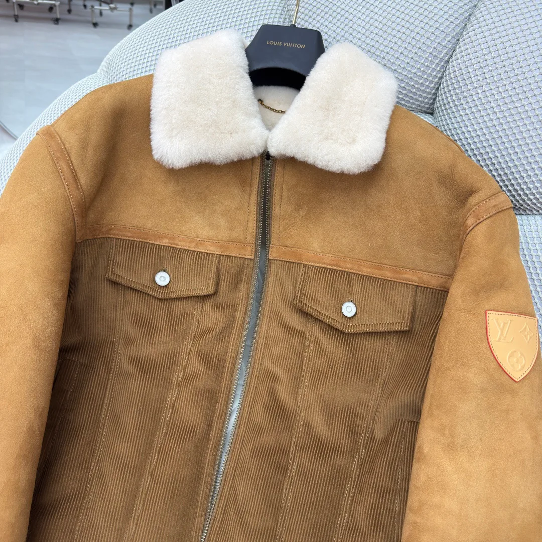 Кожаные Куртки И Дублёнки Мужские Louis Vuitton 610234