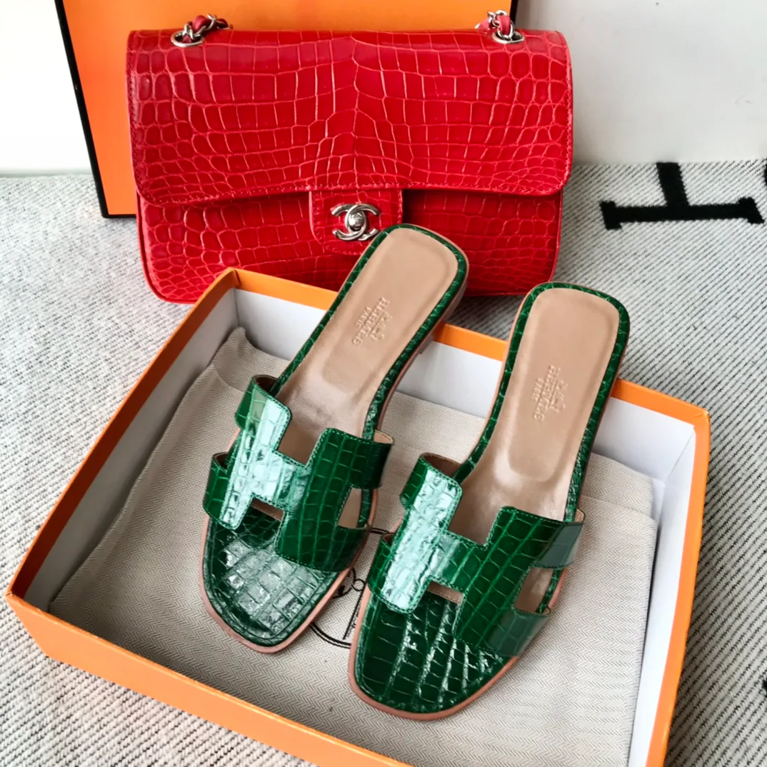 Шлепанцы Женские Hermes 3967448