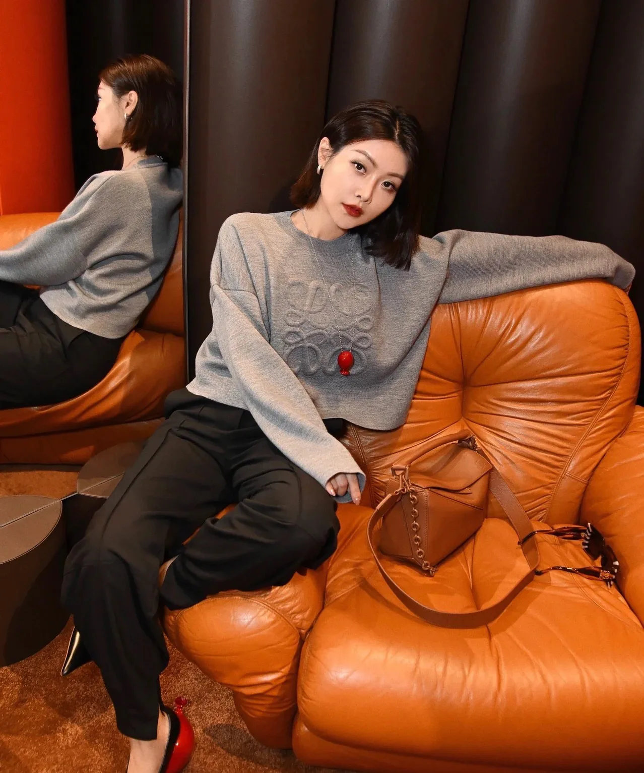 Сумки На Ремне Женские Loewe 820155