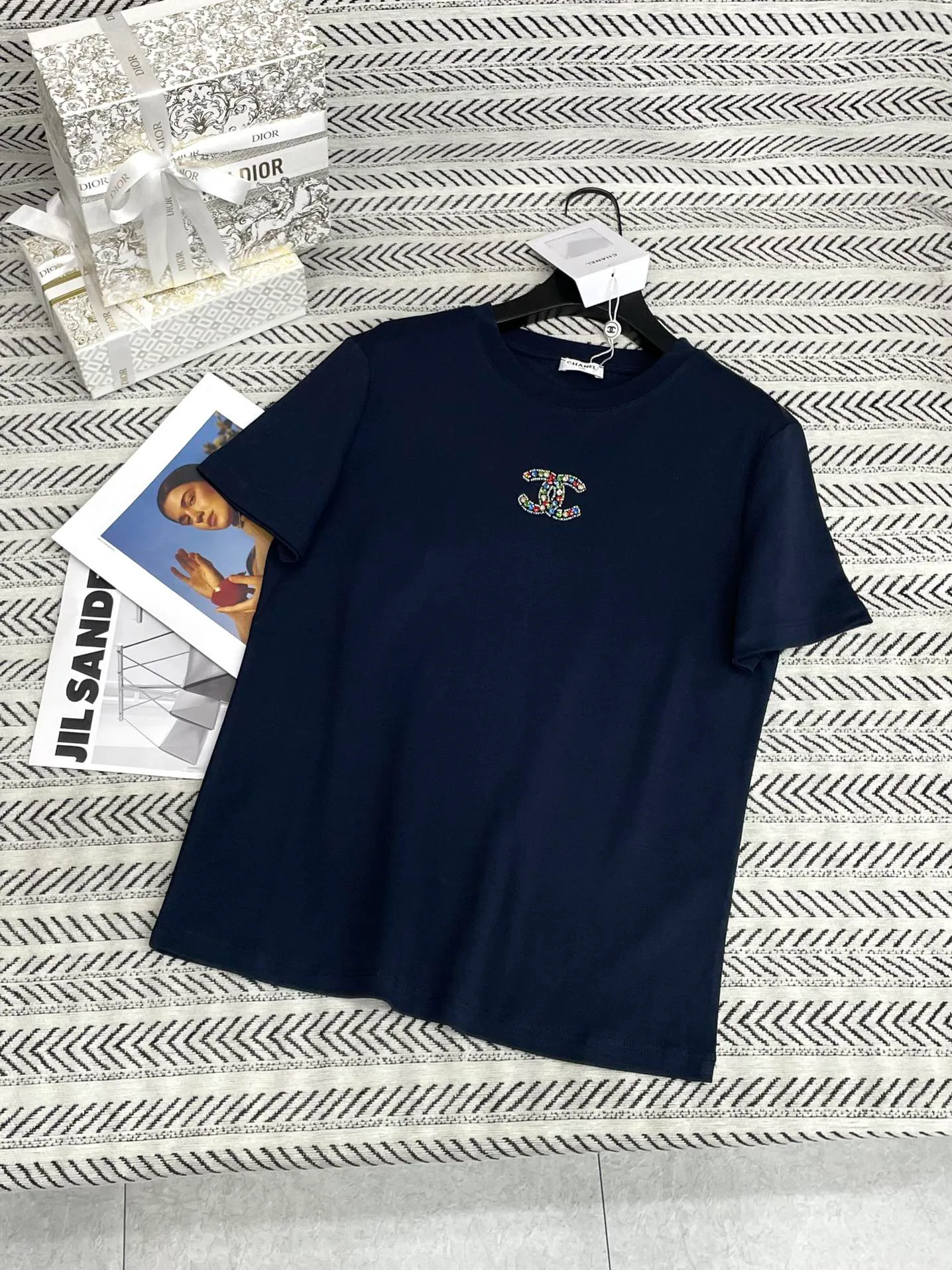 Футболки Женские Chanel 4875057