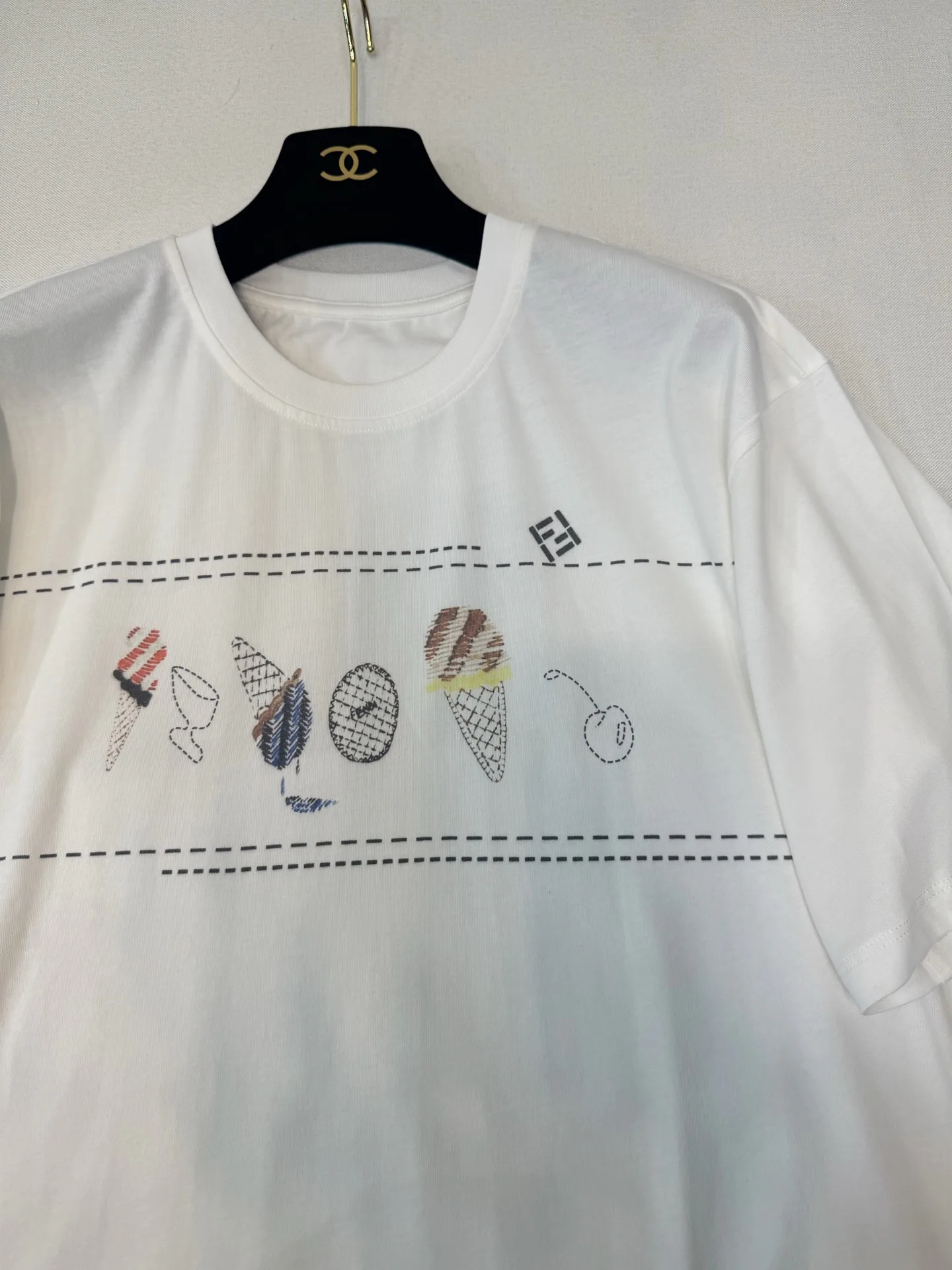 Футболки Женские Fendi 13350302