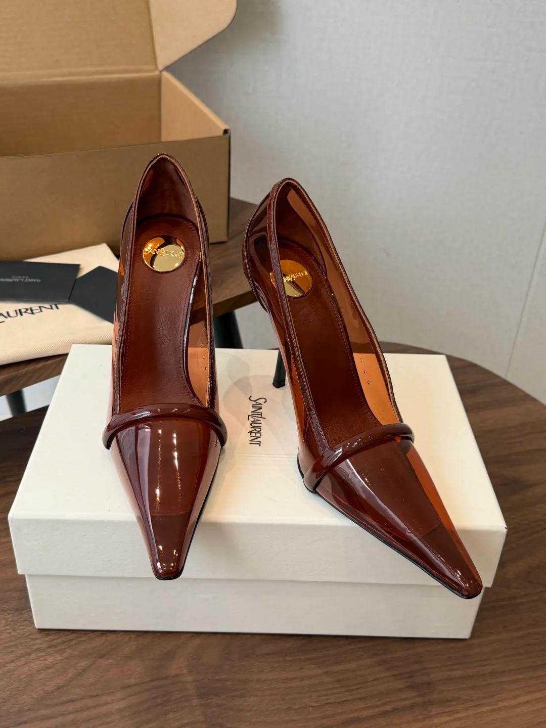 Туфли Женские Saint Laurent 17364656