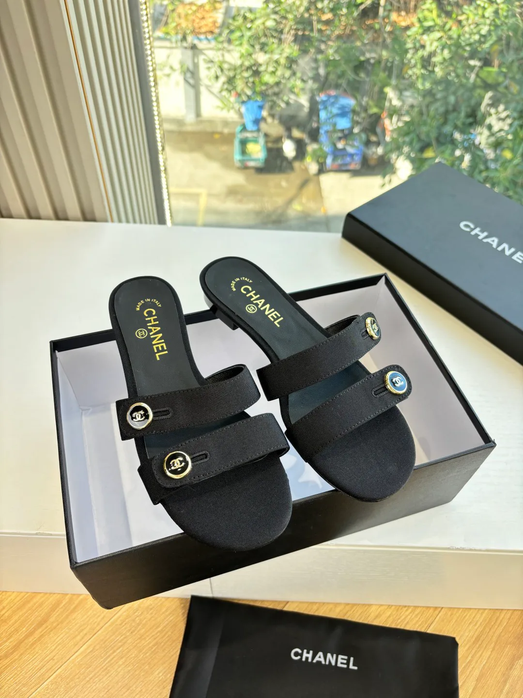 Шлепанцы Женские Chanel 575033