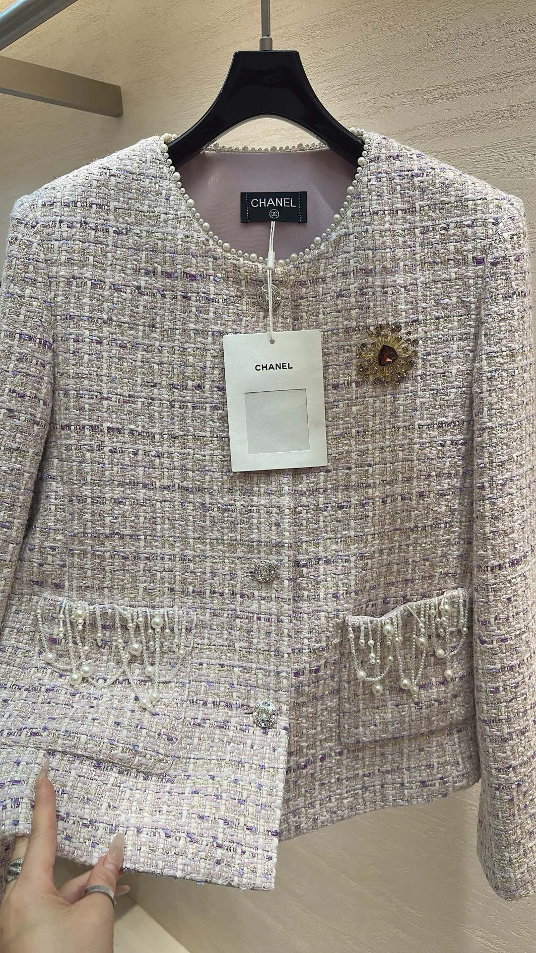 Куртки И Пуховики Женские Chanel 1849688