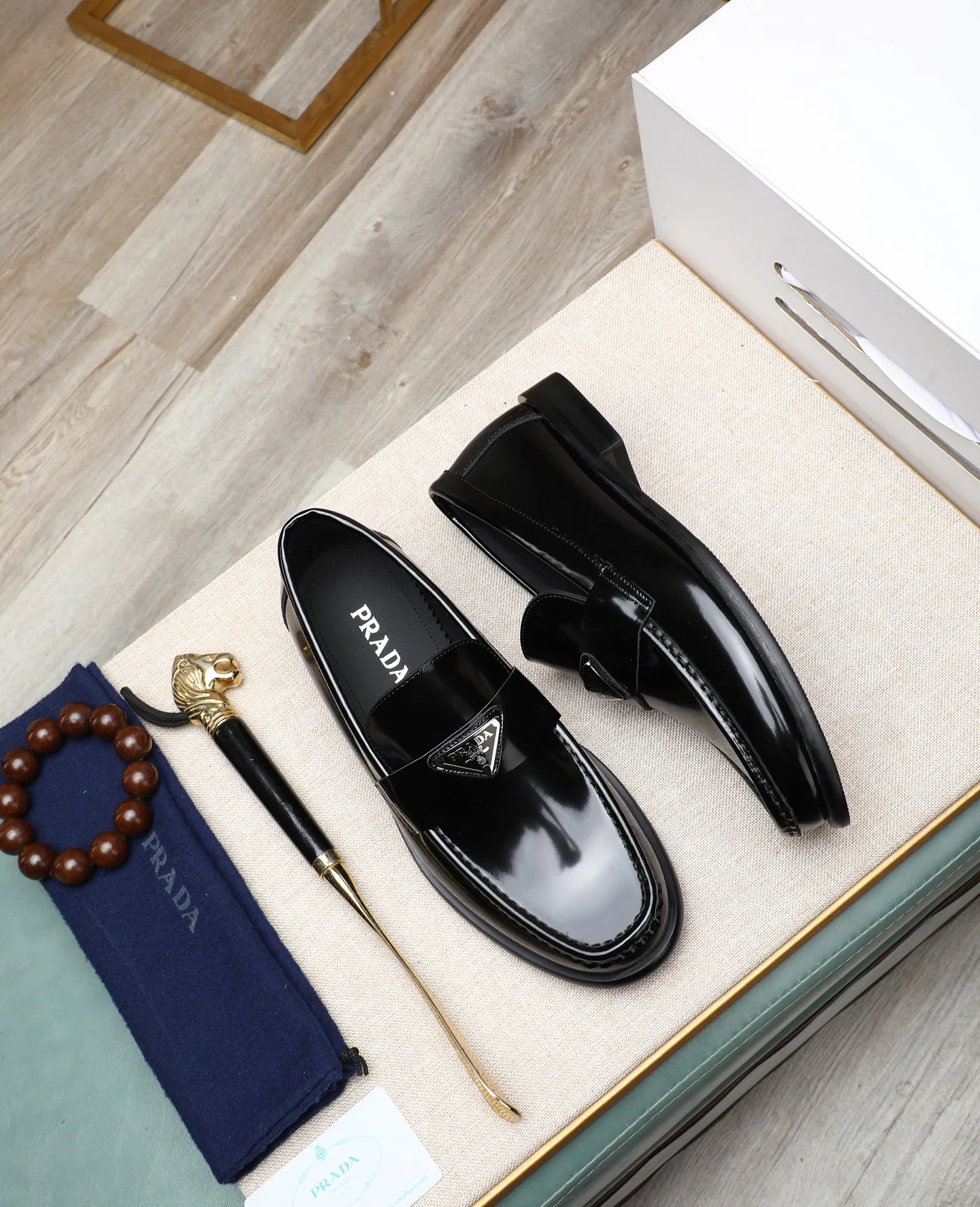 Лоферы И Туфли Мужские Prada 1265591