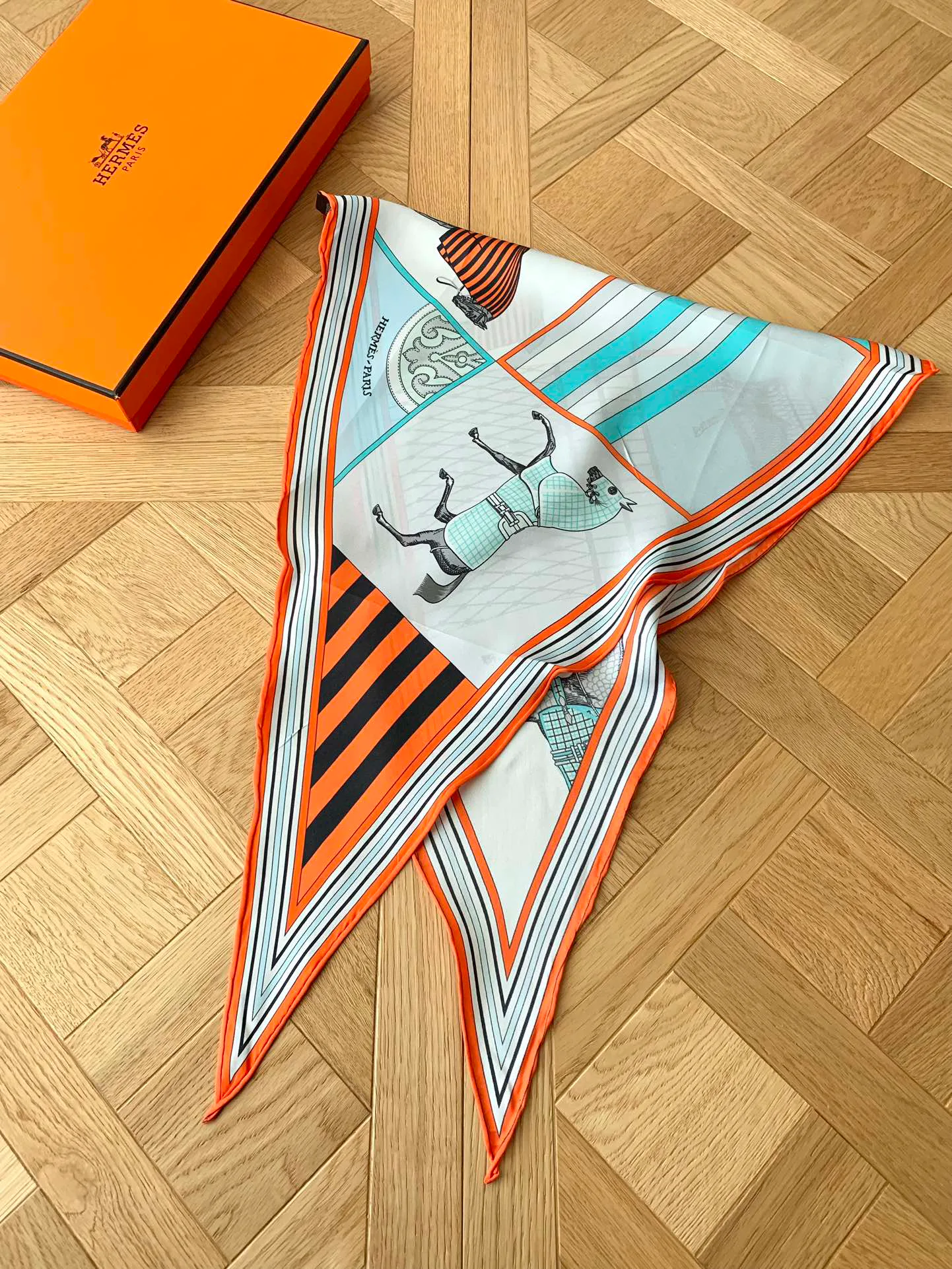 Шарфы Hermes 16221