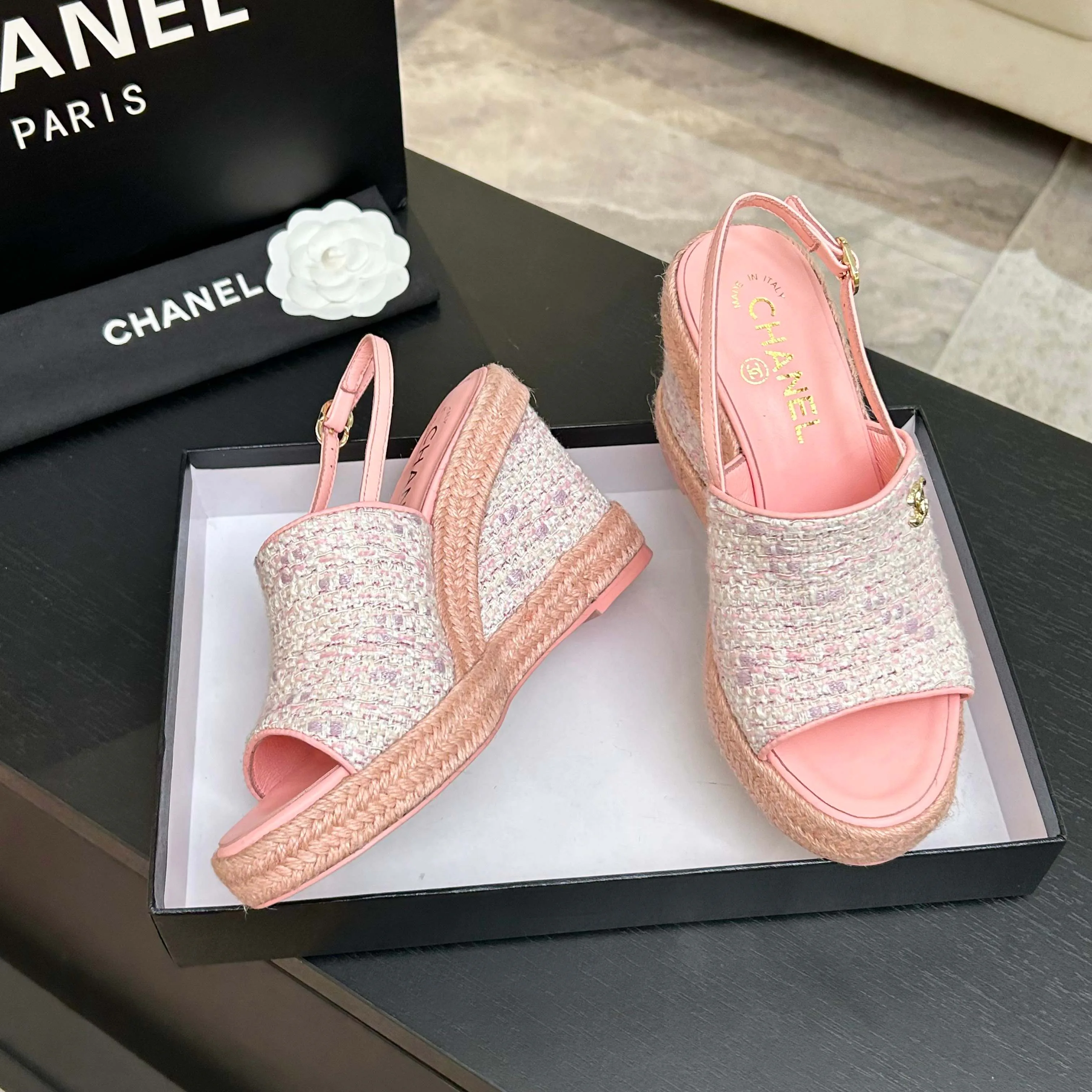 Босоножки Женские Chanel 13224763