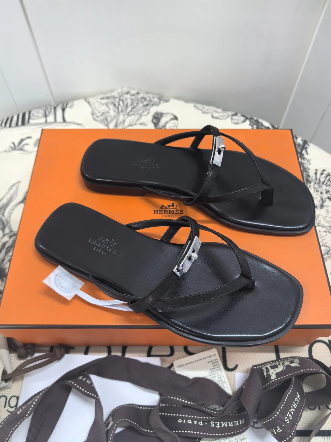 Шлепанцы Женские Hermes 14637916