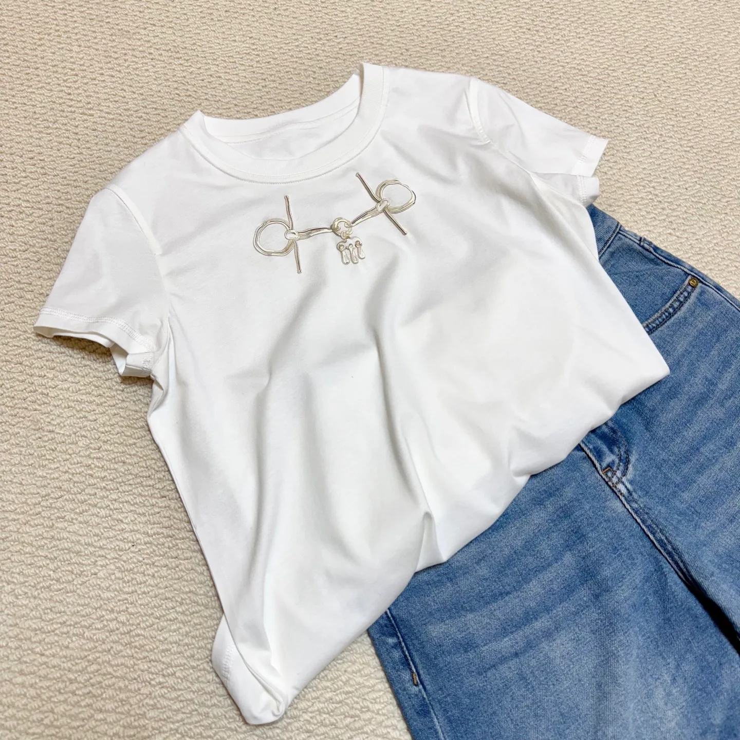 Футболки Женские Hermes 9924554